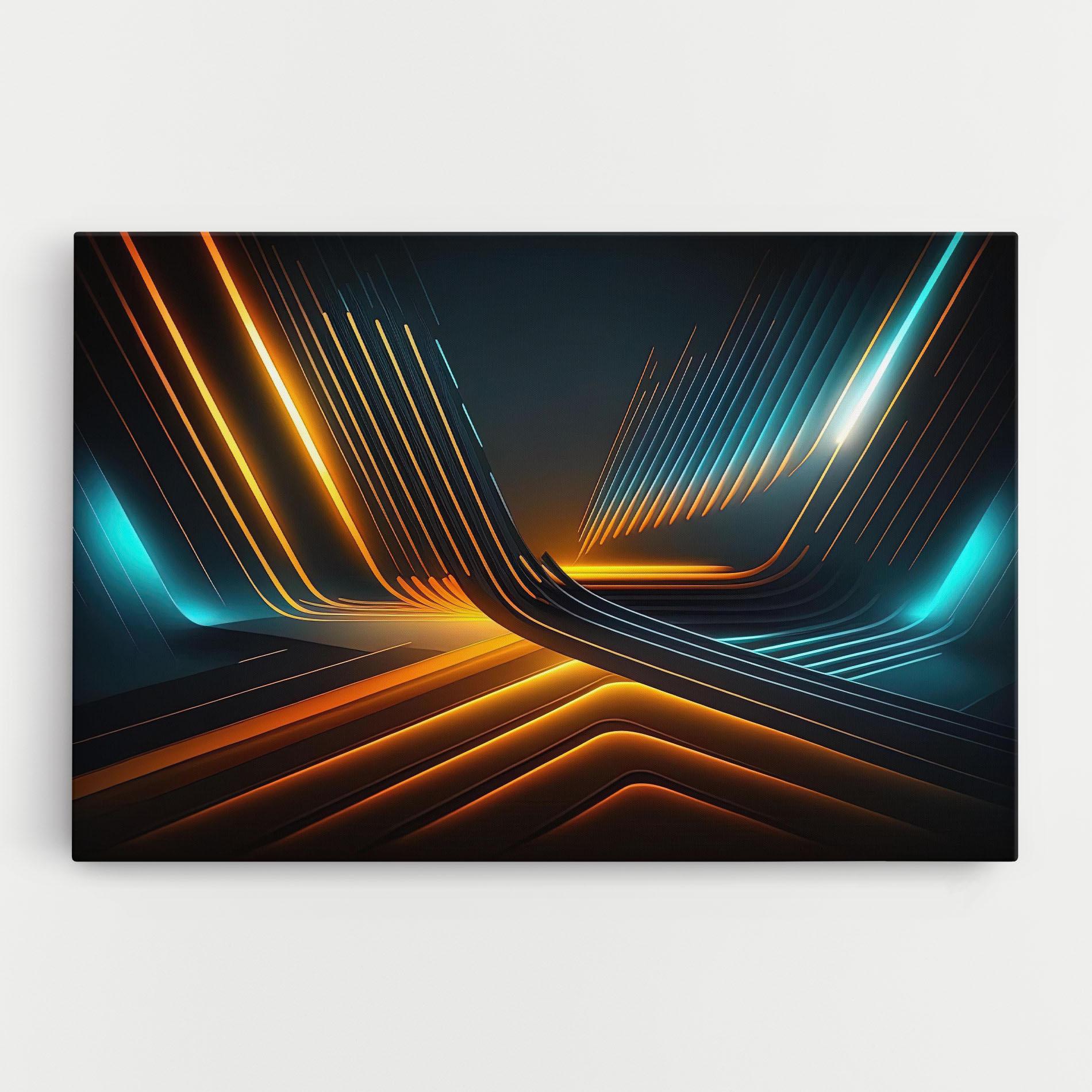 Obraz na Płótnie Futuristic Background mockup 0