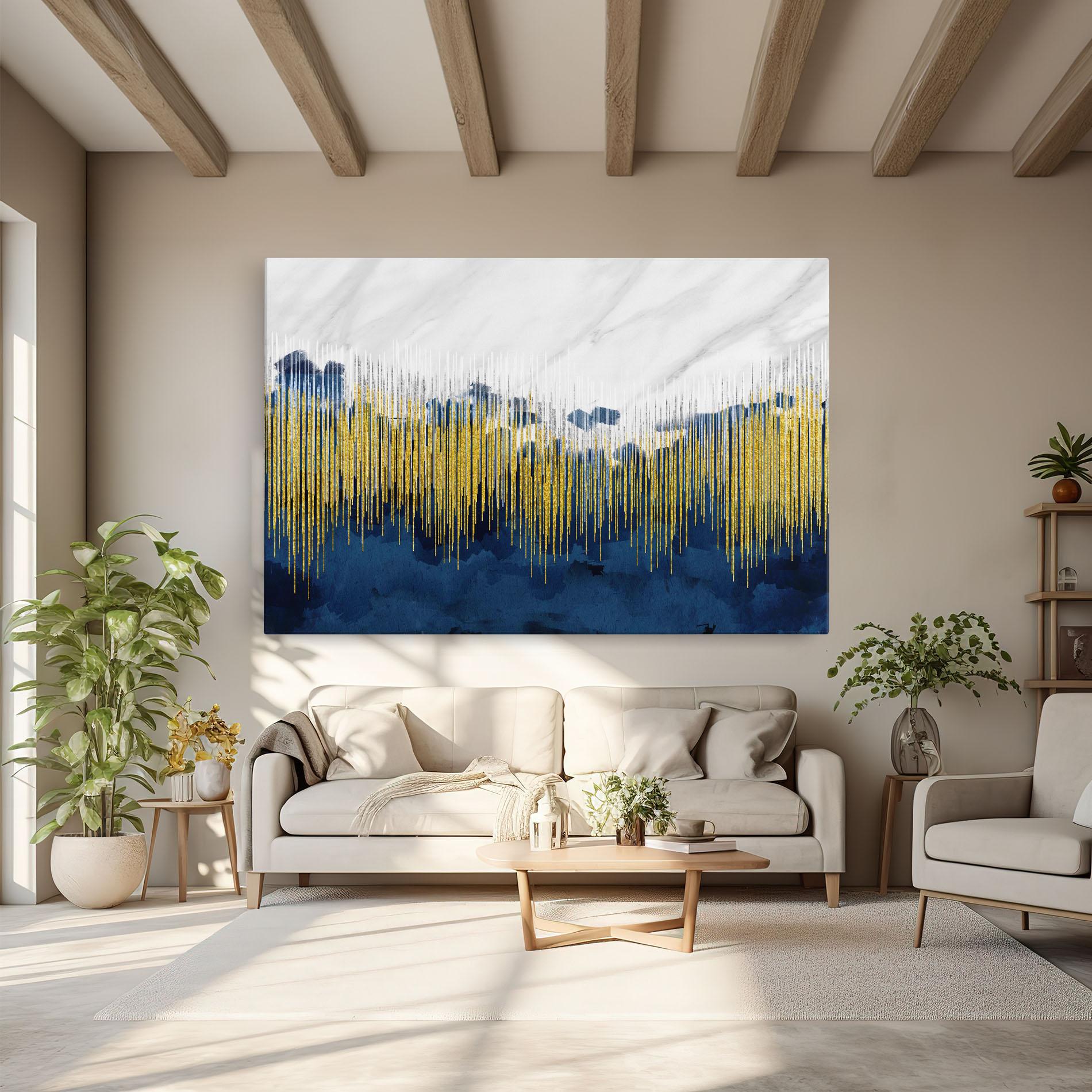 Obraz na Płótnie Abstract Marble Art mockup 6