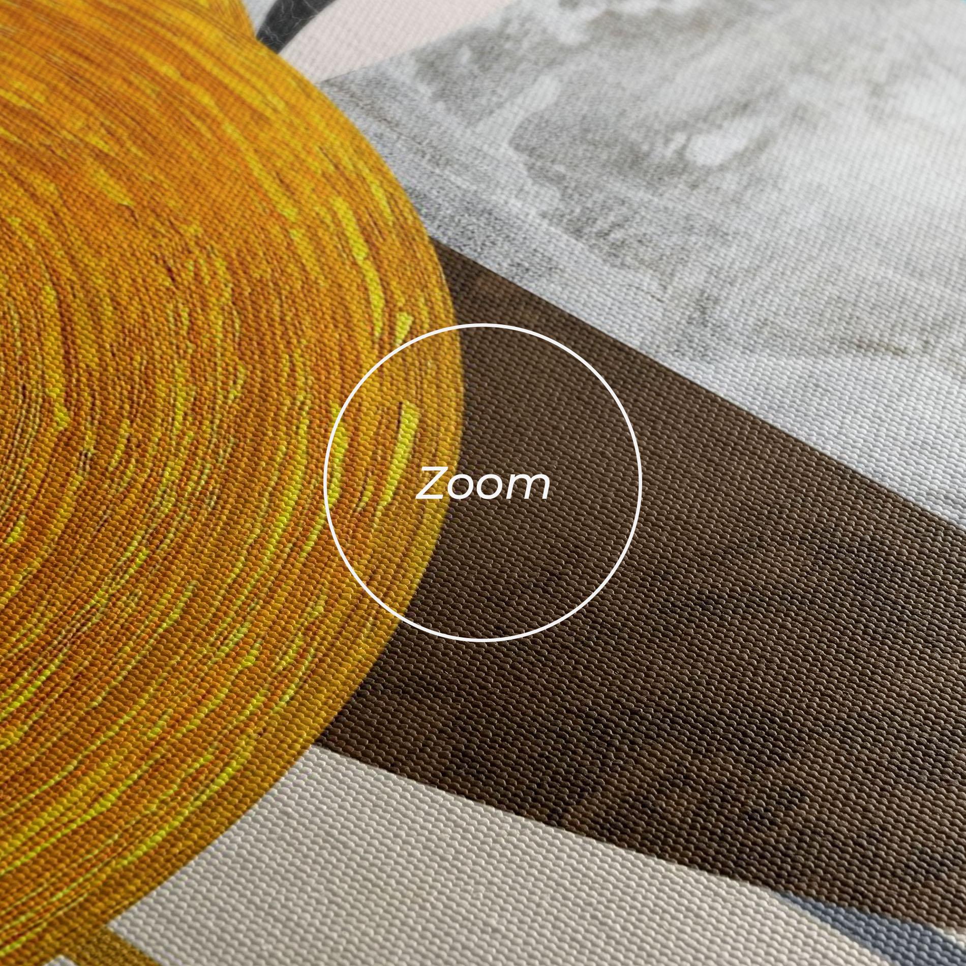 Obraz na Płótnie Abstract Grey Face 1 mockup 3