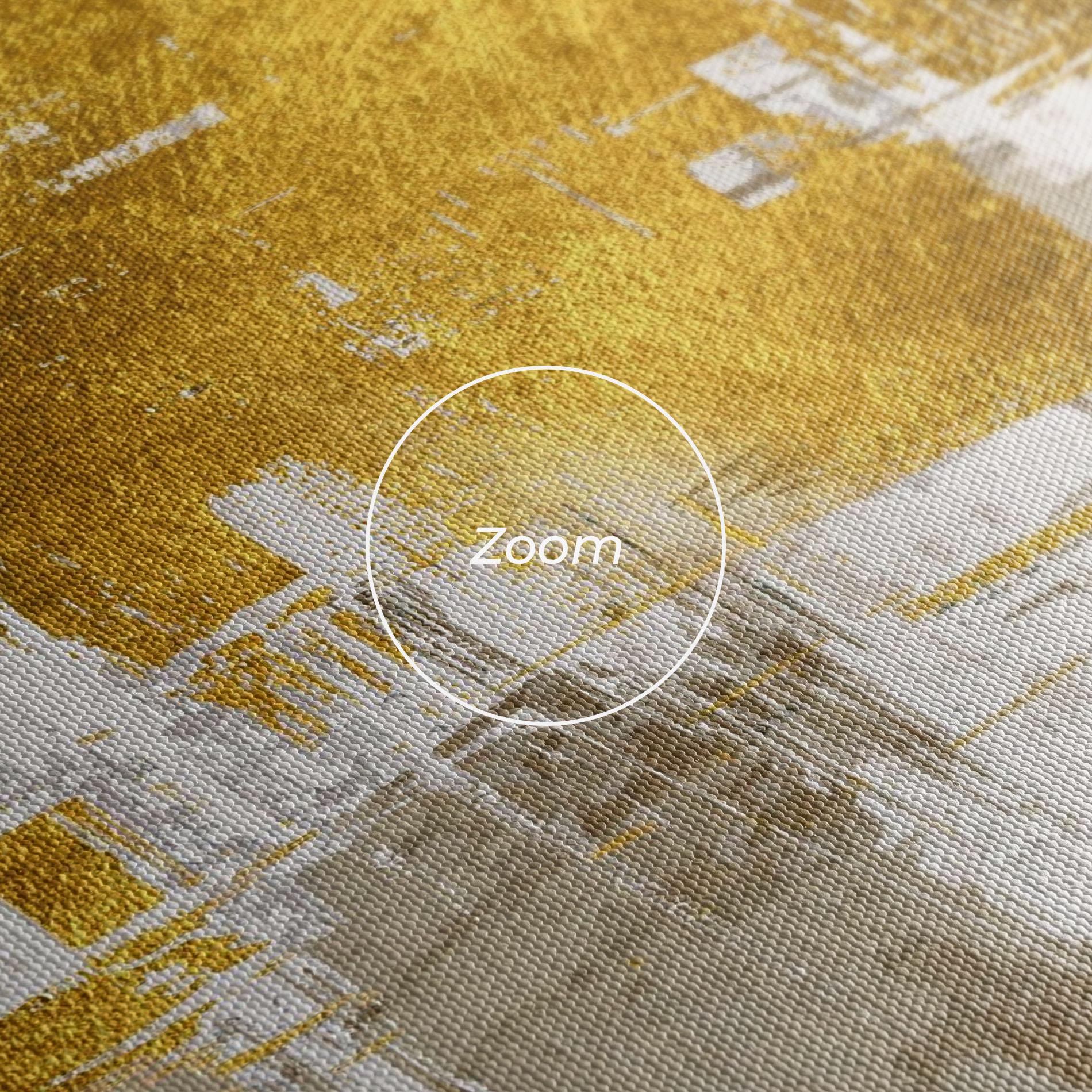 Obraz na Płótnie Gold And White Brush mockup 3