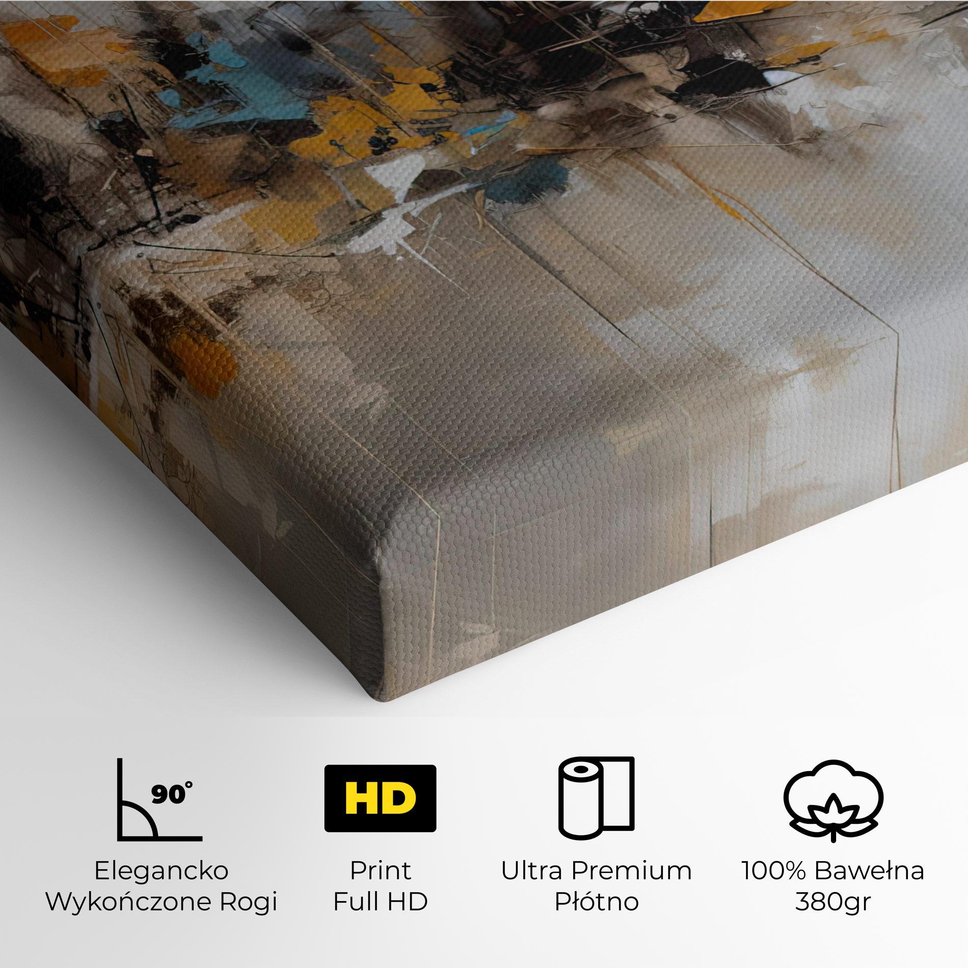 Obraz na Płótnie Abstract Los Angeles mockup 4