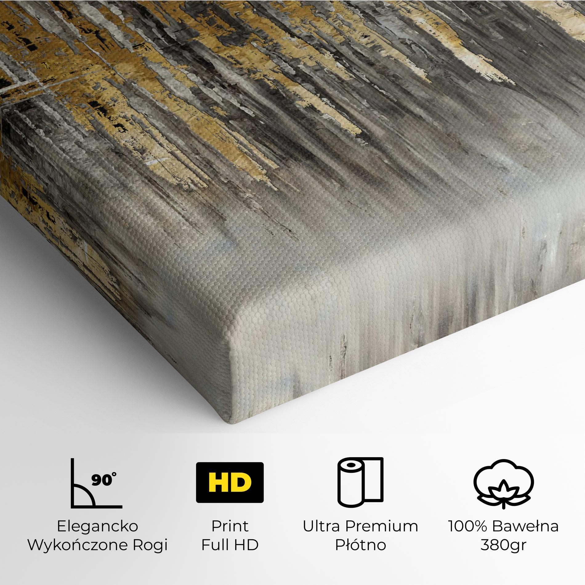 Obraz na Płótnie Acrylic Silver Paint mockup 4