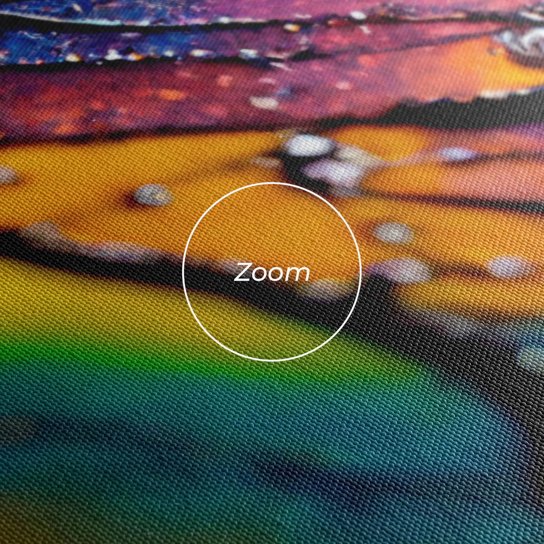 Obraz na Płótnie Beautiful Colorful Epoxy mockup 3