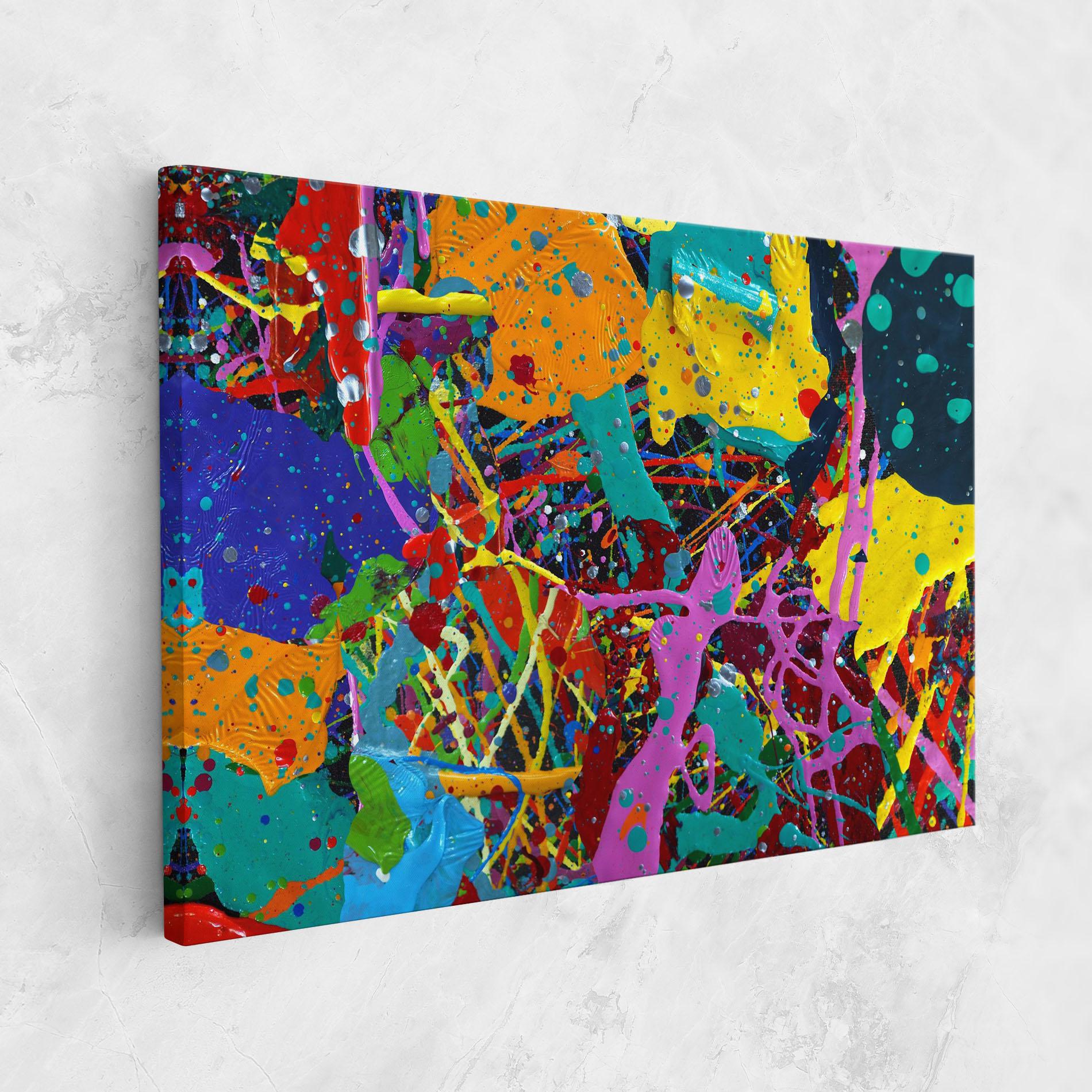 Obraz na Płótnie Dark Panorama mockup 1