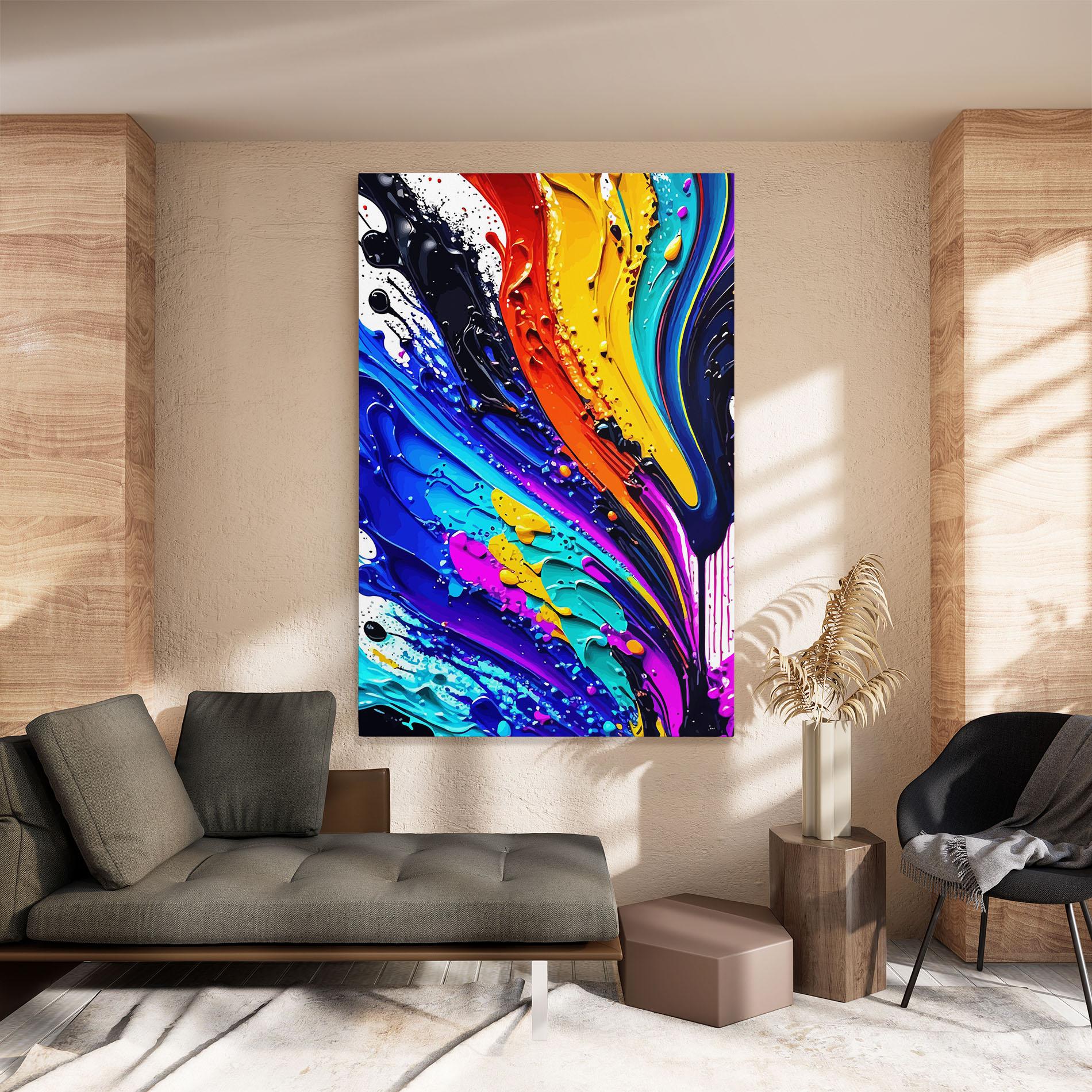 Obraz na Płótnie Beautiful Splash mockup 8