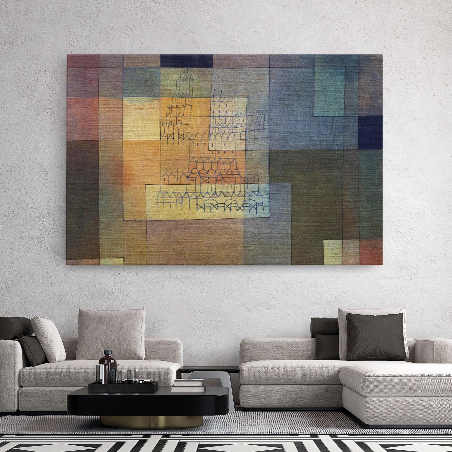 Obraz na Płótnie Water Color Square mockup 2