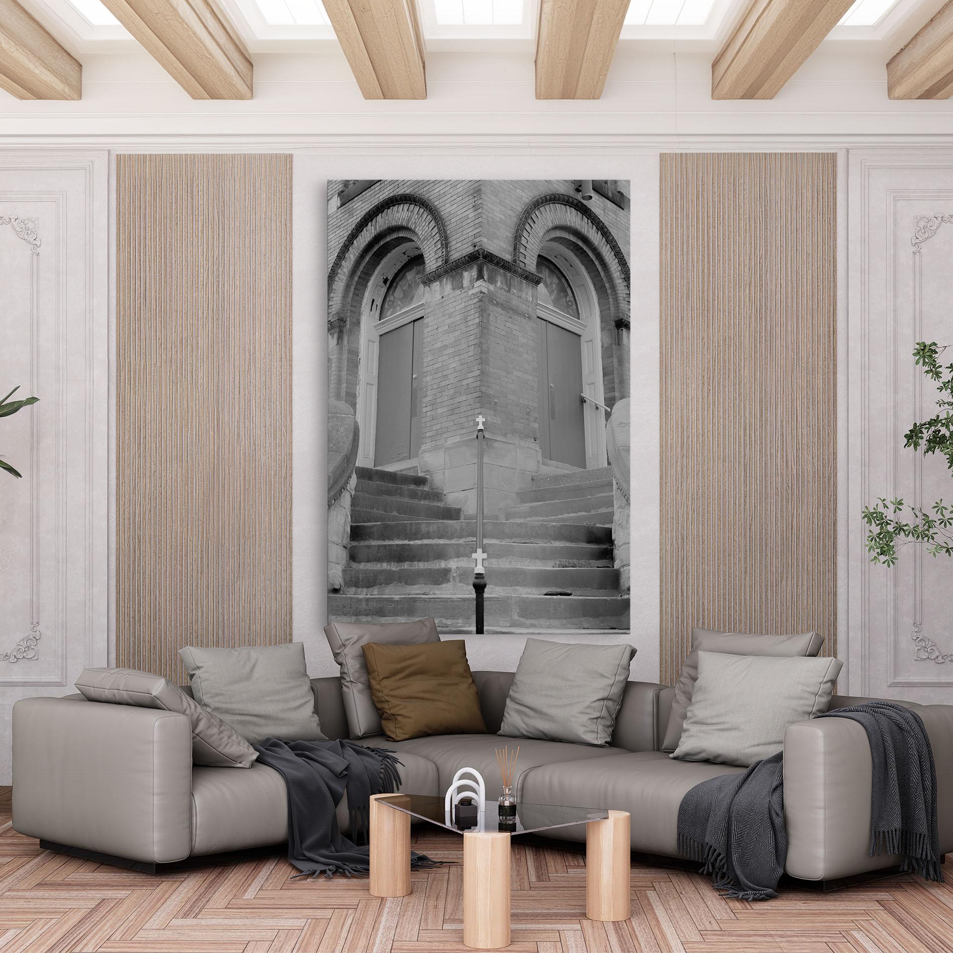 Obraz na Płótnie Grey Dors mockup 6