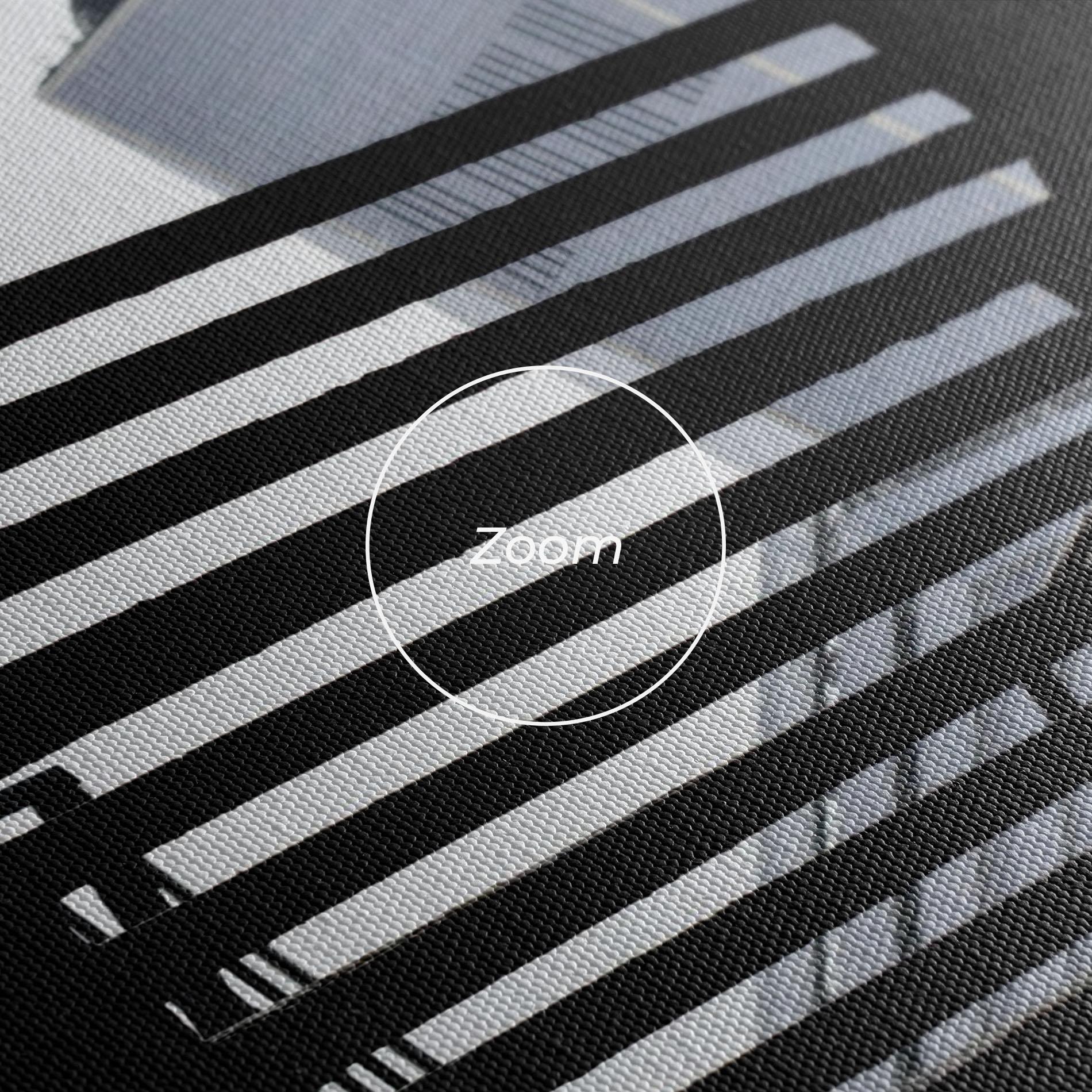 Obraz na Płótnie Black Stairs Floating mockup 3