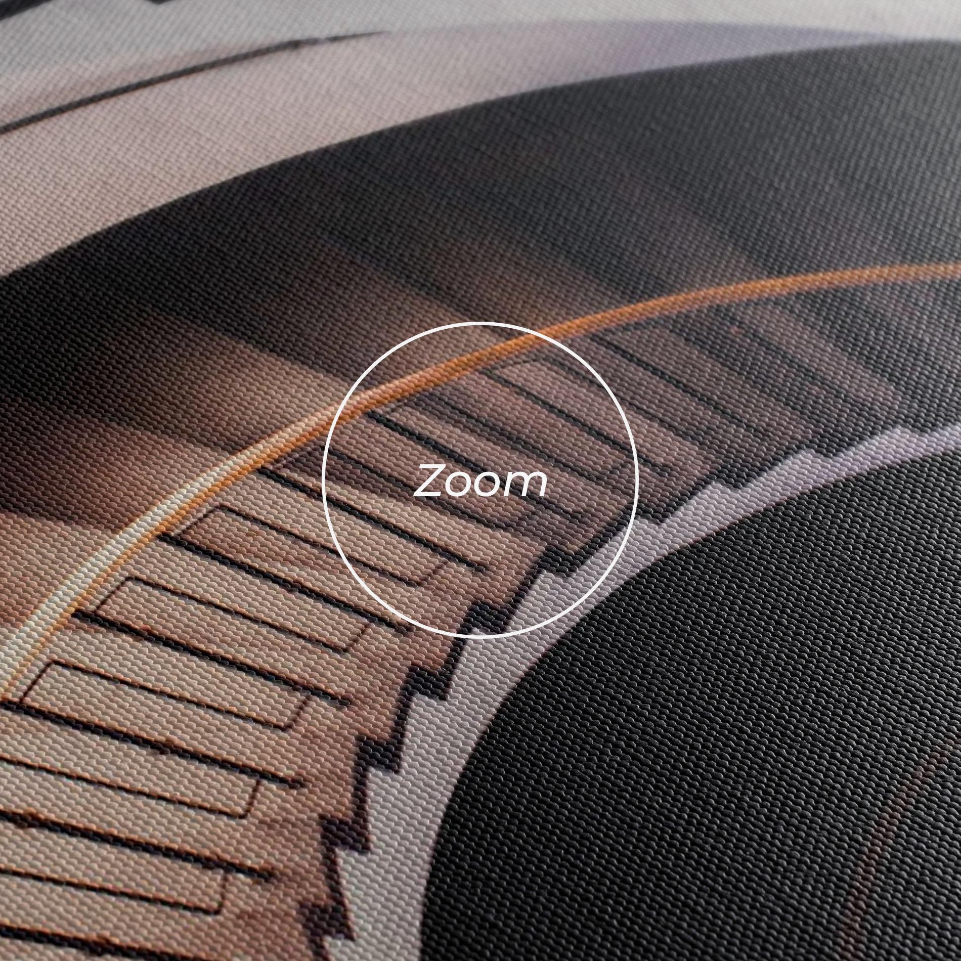 Obraz na Płótnie Grey Stairs Spiral mockup 3