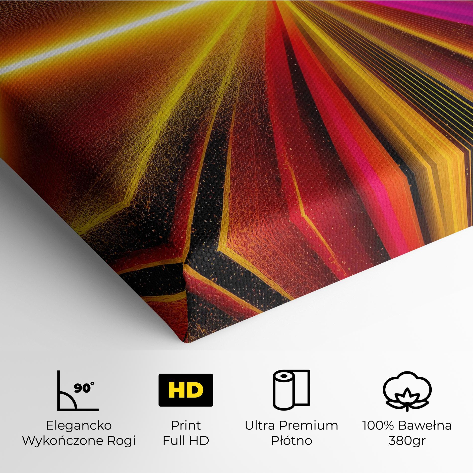 Obraz na Płótnie White Light Mix mockup 4