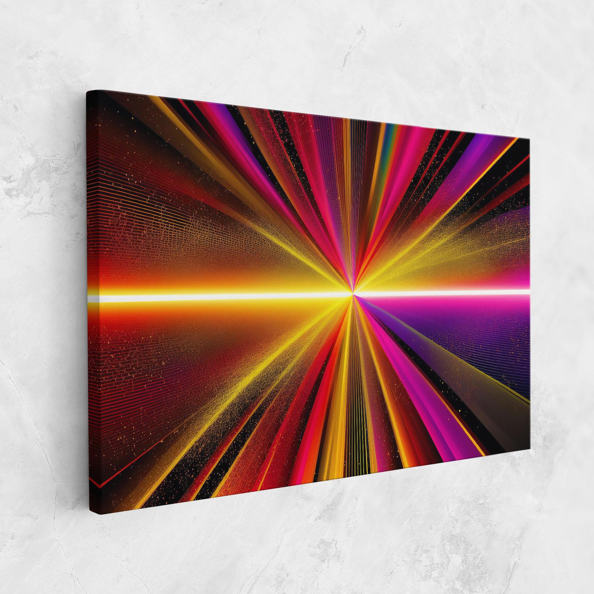 Obraz na Płótnie White Light Mix mockup 1