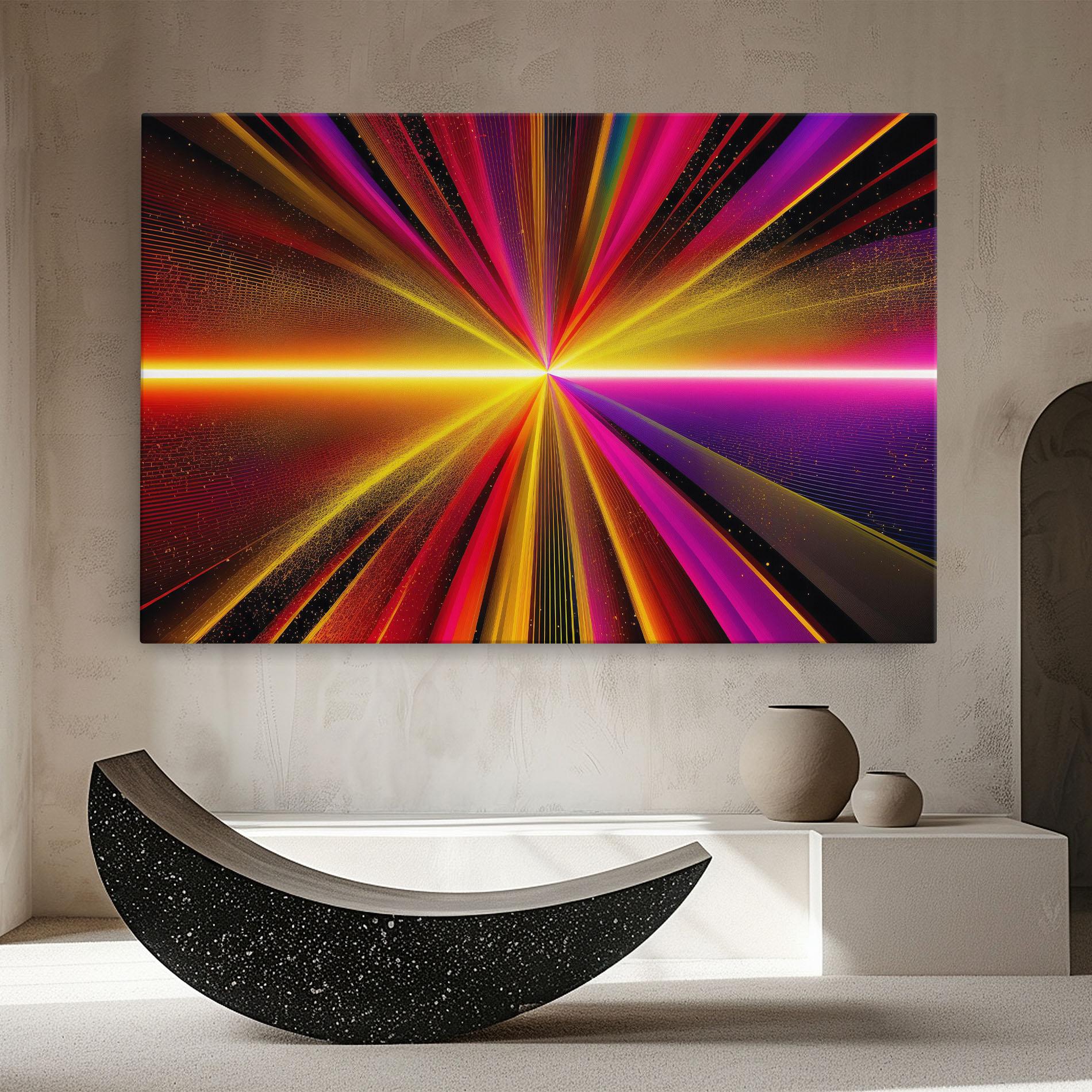 Obraz na Płótnie White Light Mix mockup 8