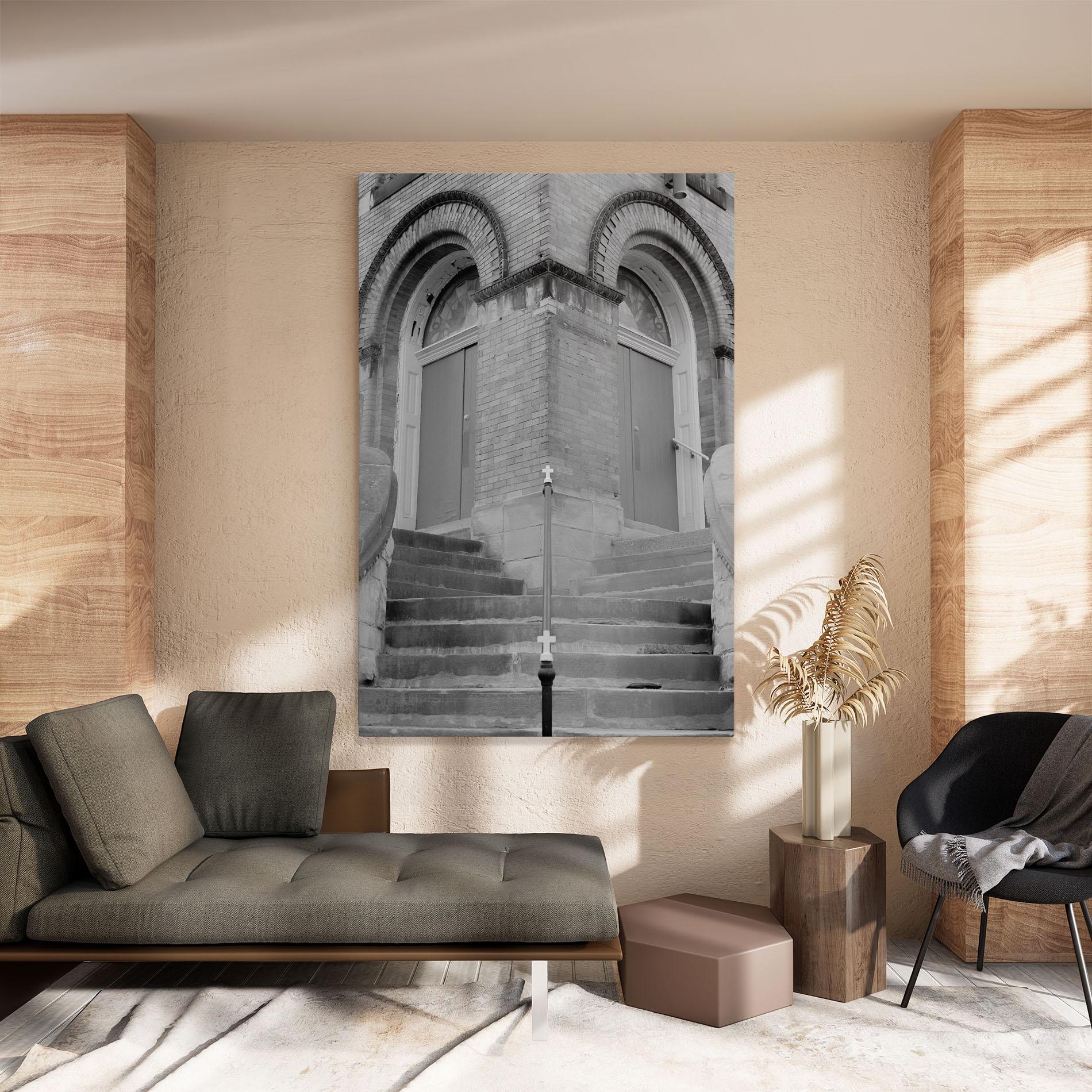 Obraz na Płótnie Grey Dors mockup 8