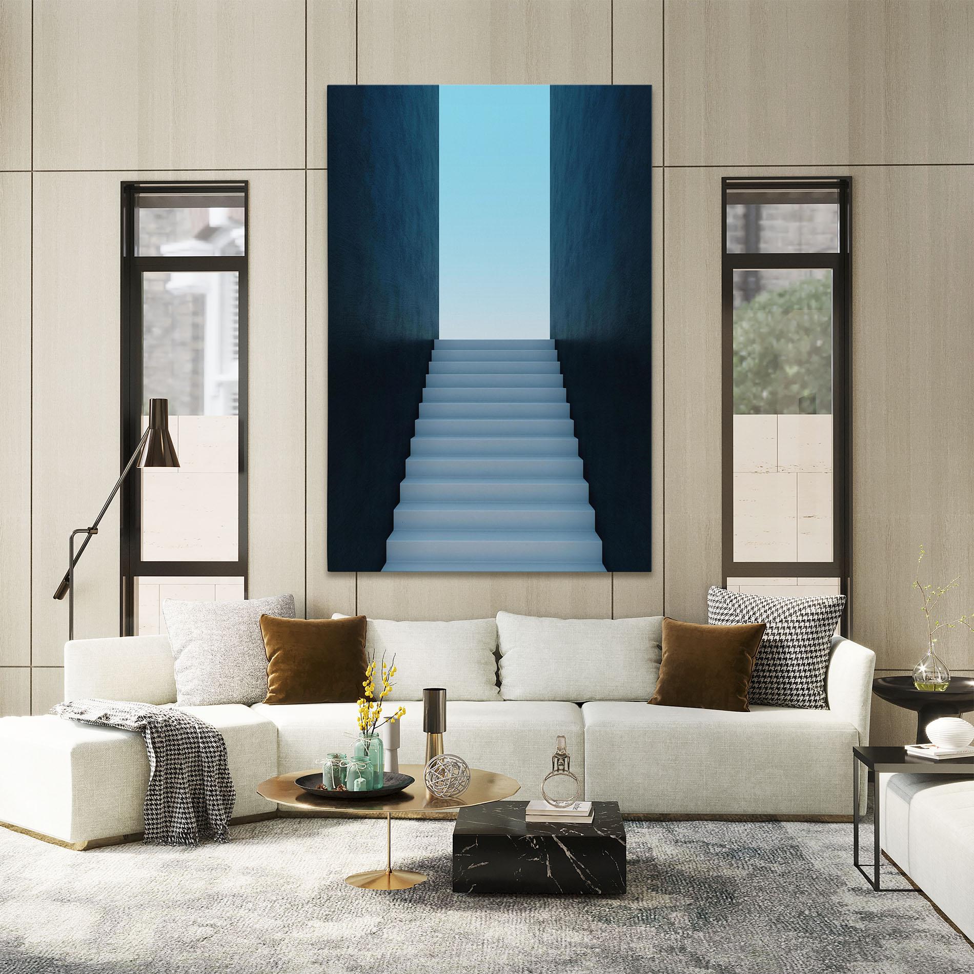 Obraz na Płótnie Forward Stairs mockup 2