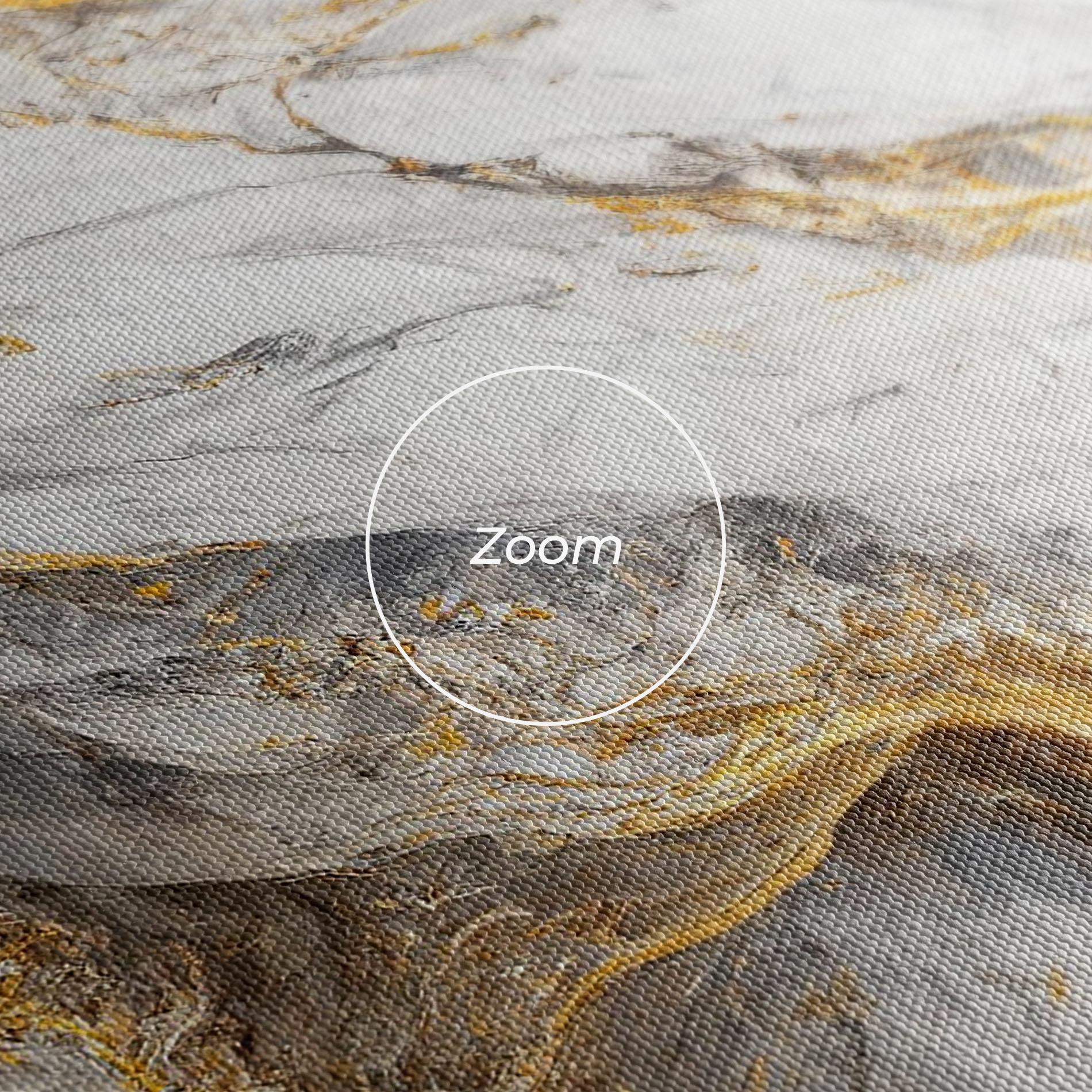 Obraz na Płótnie Gold Liquid Grey Marble mockup 3