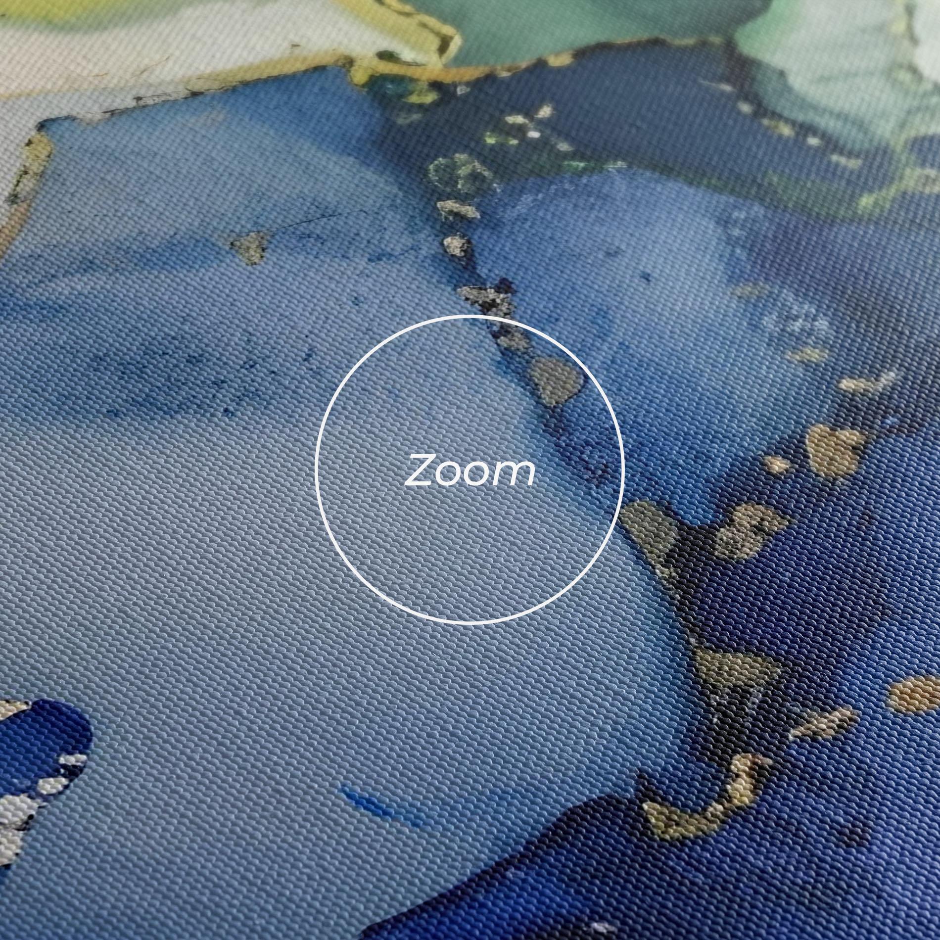 Obraz na Płótnie Green Paint Marble mockup 3