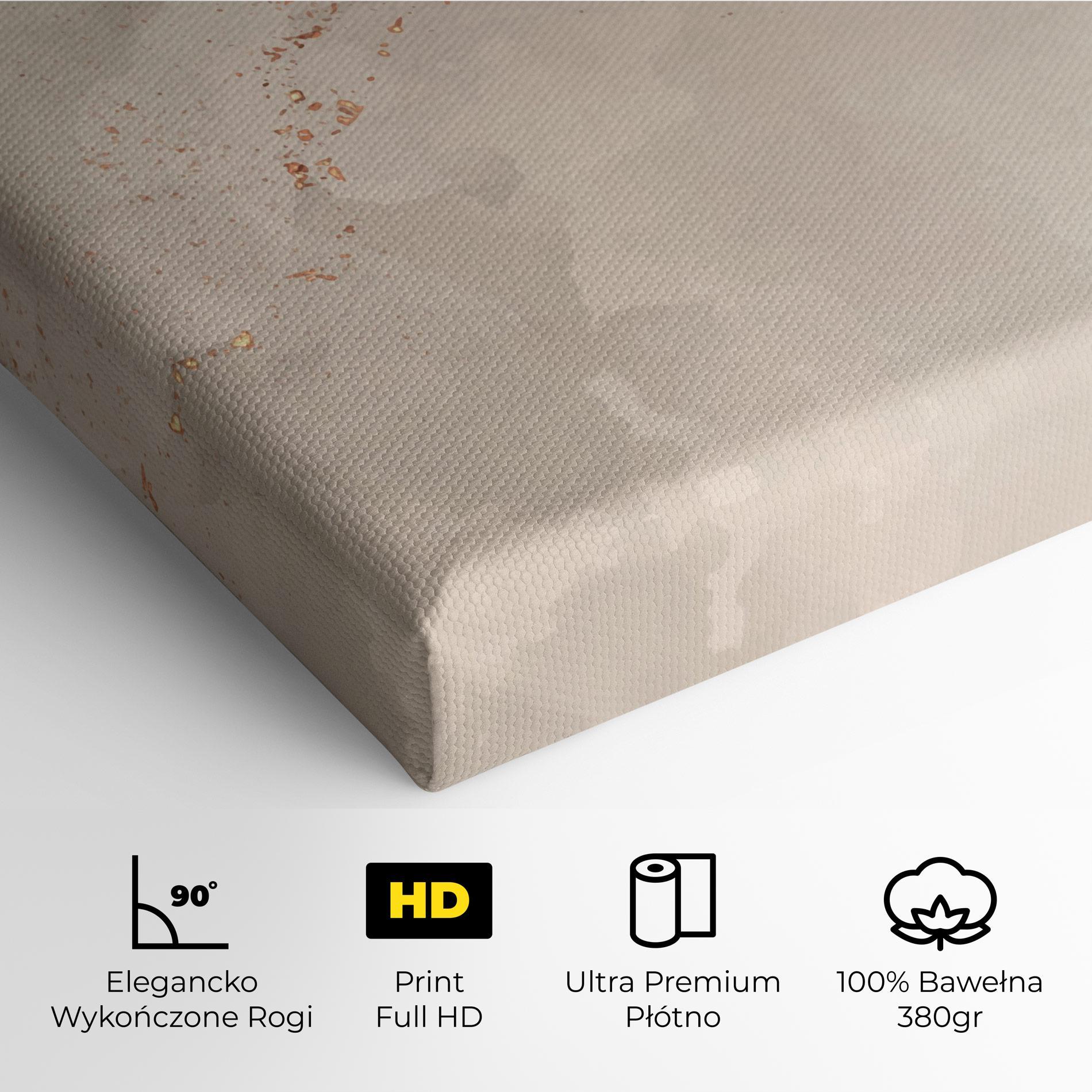 Obraz na Płótnie Pink Grey Marble 01 mockup 4