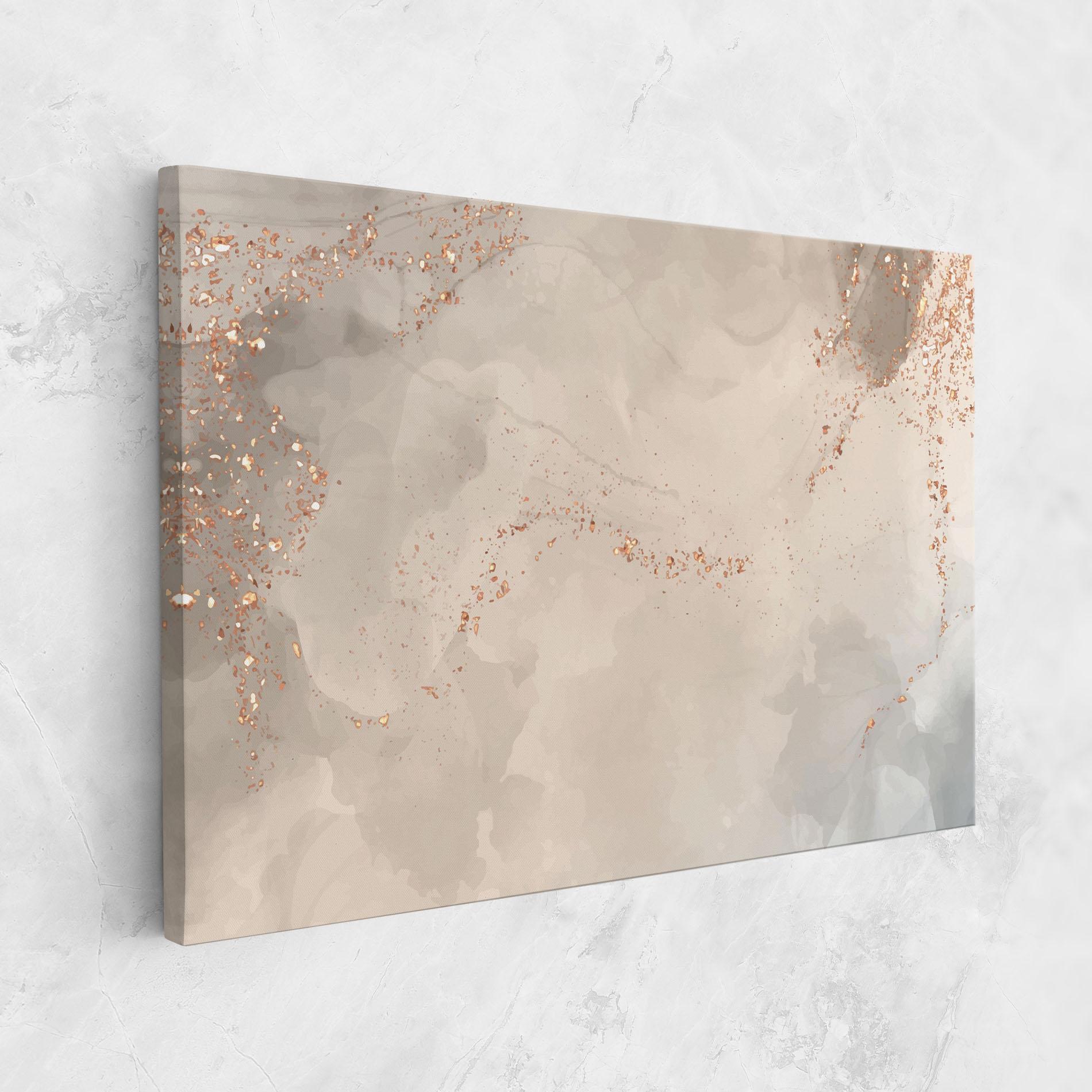 Obraz na Płótnie Pink Grey Marble 01 mockup 1