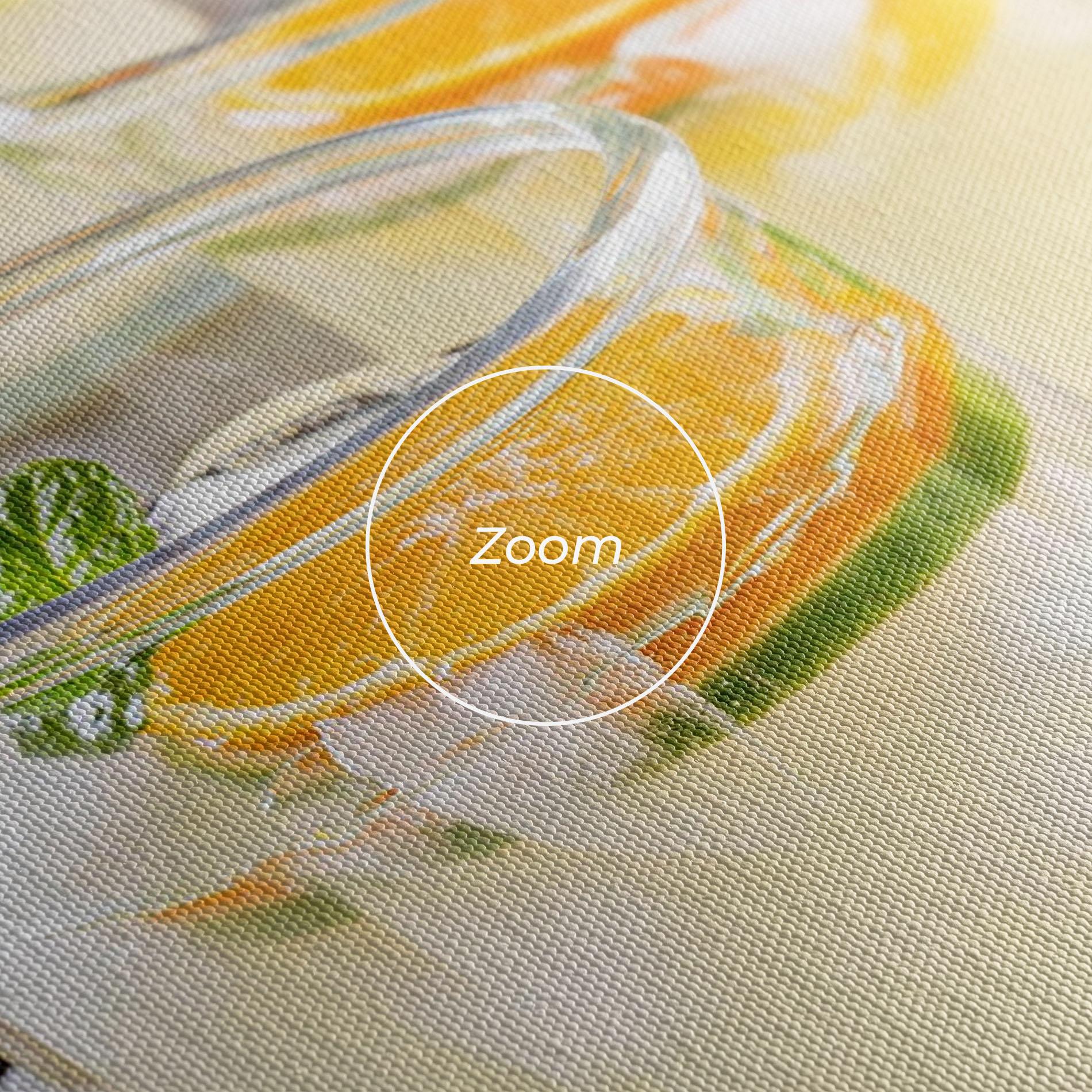 Obraz na Płótnie Citrus Fruit Lemonade mockup 3