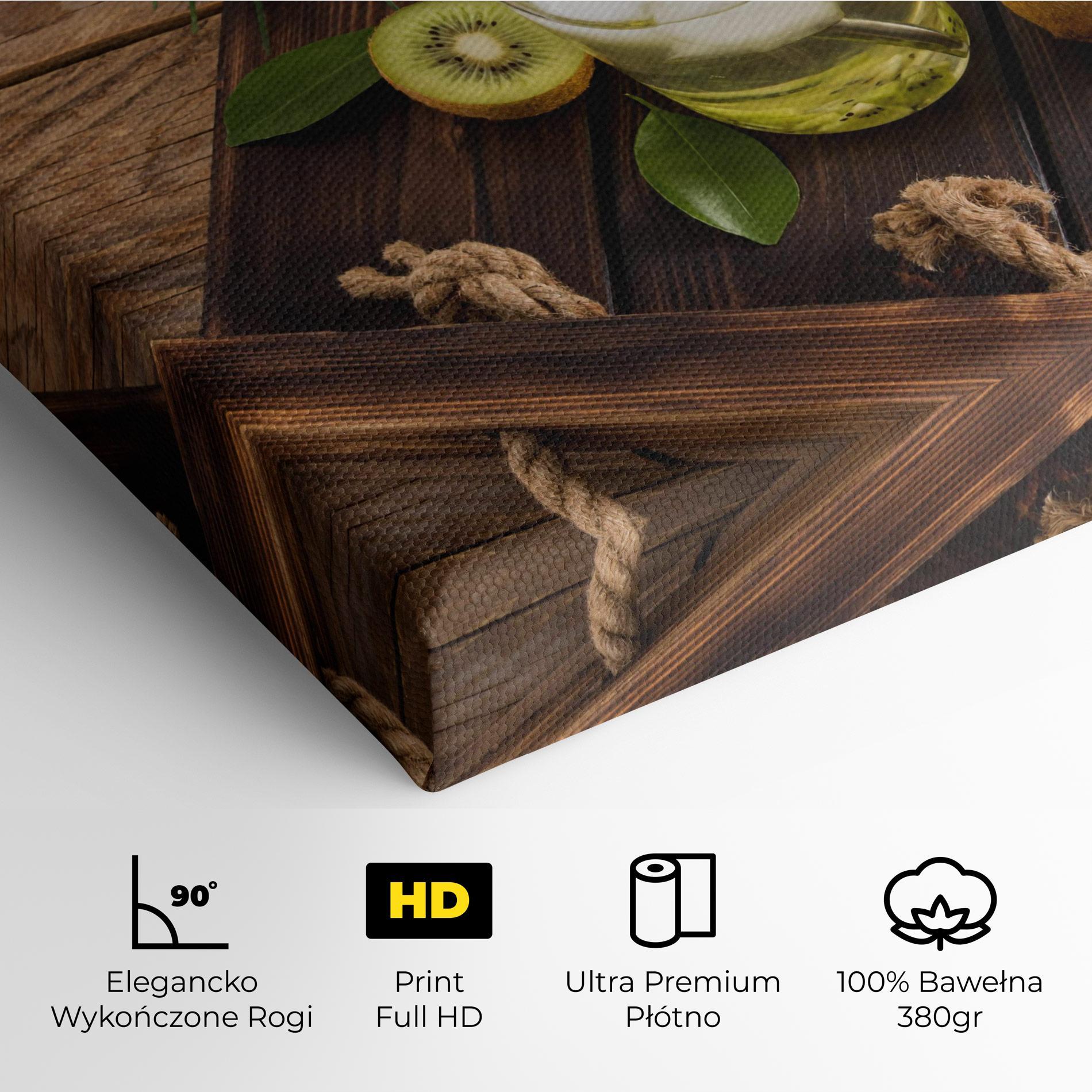 Obraz na Płótnie Kiwi Drinks mockup 4