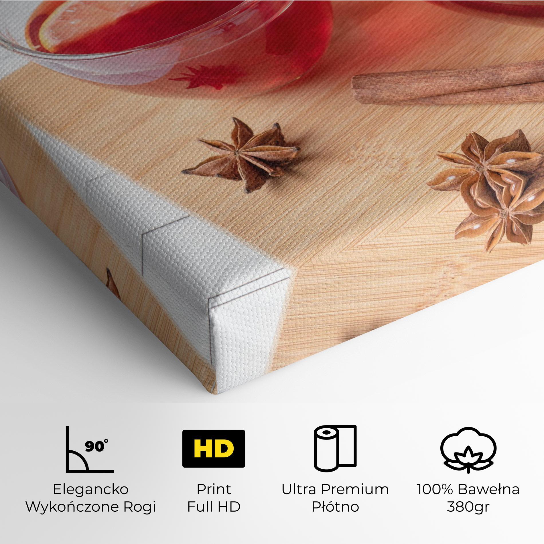 Obraz na Płótnie Pomegranate Lemon mockup 4