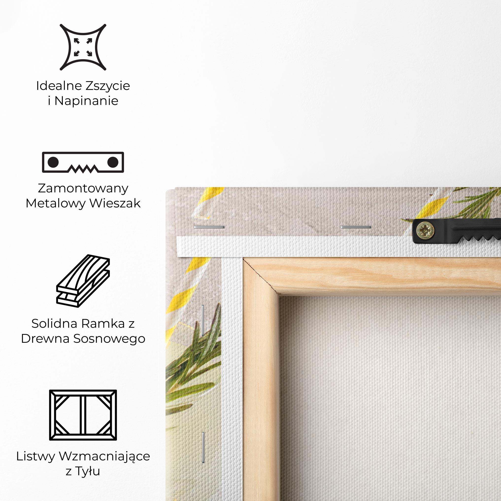 Obraz na Płótnie Homemade Rosemary Drink mockup 5