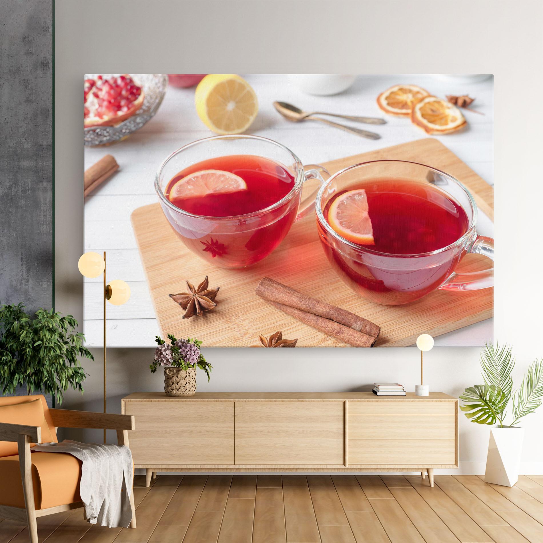 Obraz na Płótnie Pomegranate Lemon mockup 9