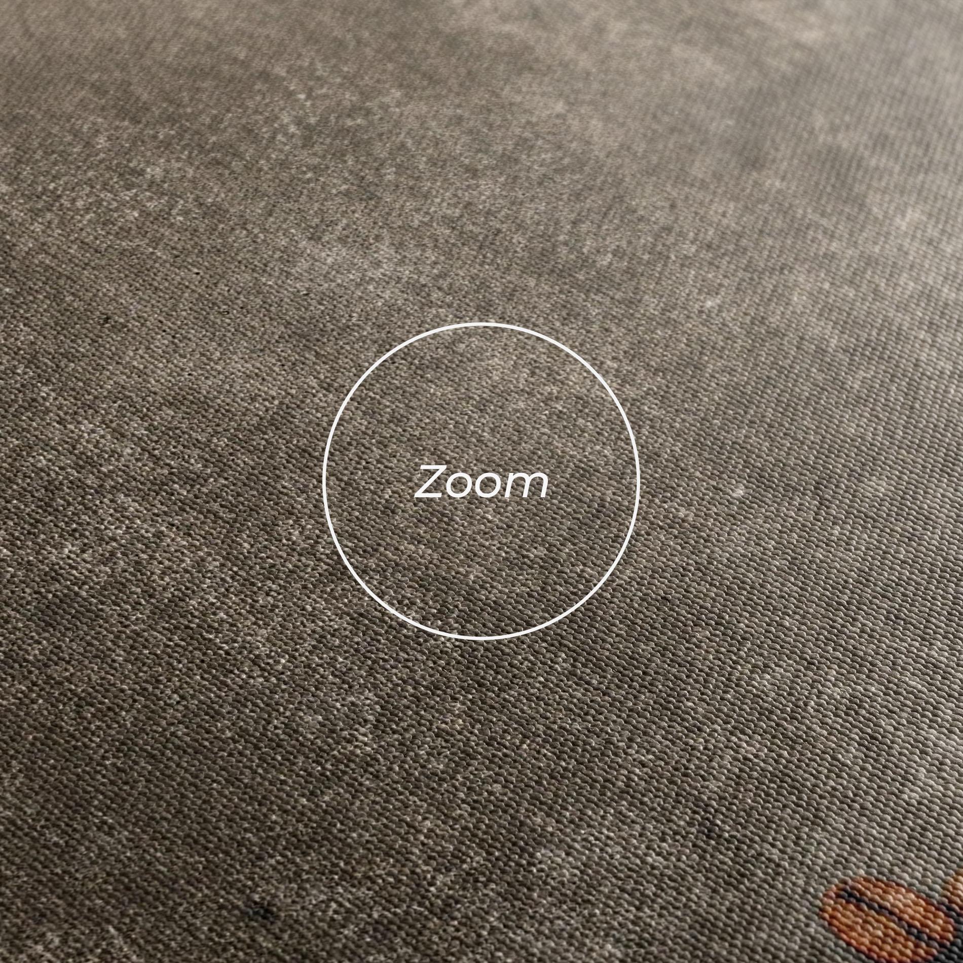 Obraz na Płótnie Coffee On Grey Table mockup 3