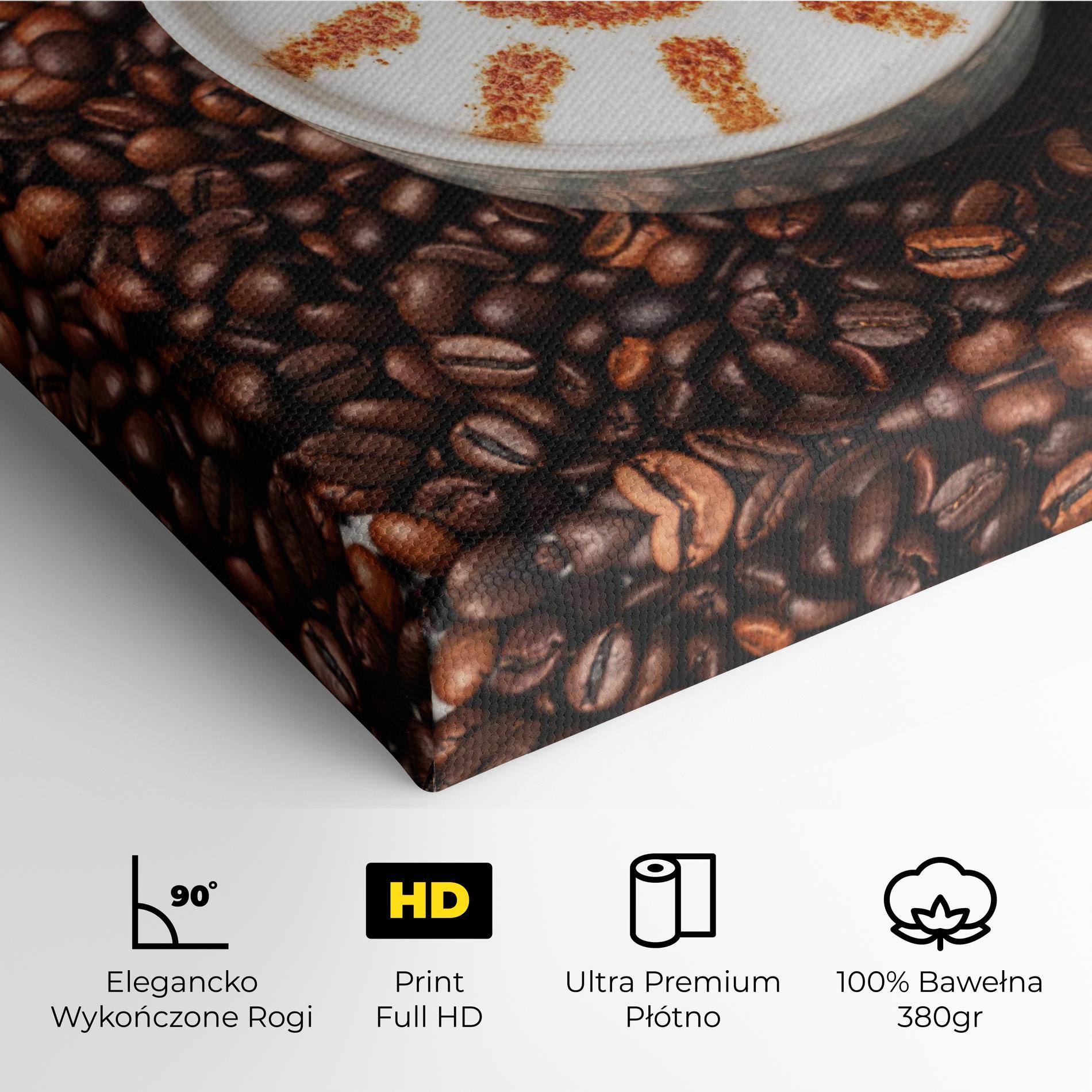 Obraz na Płótnie Sun Pattern Coffee mockup 4