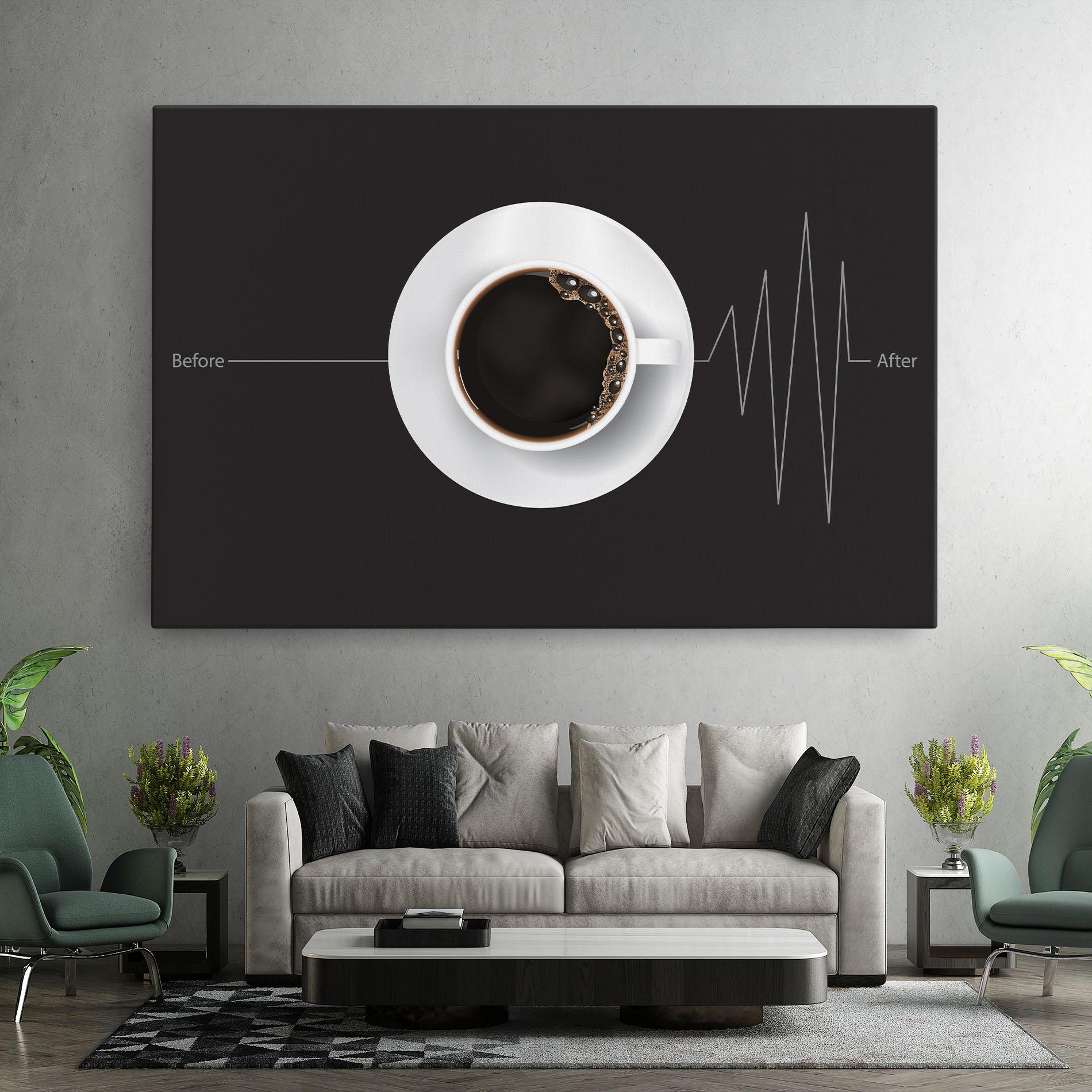 Obraz na Płótnie After Coffee mockup 7