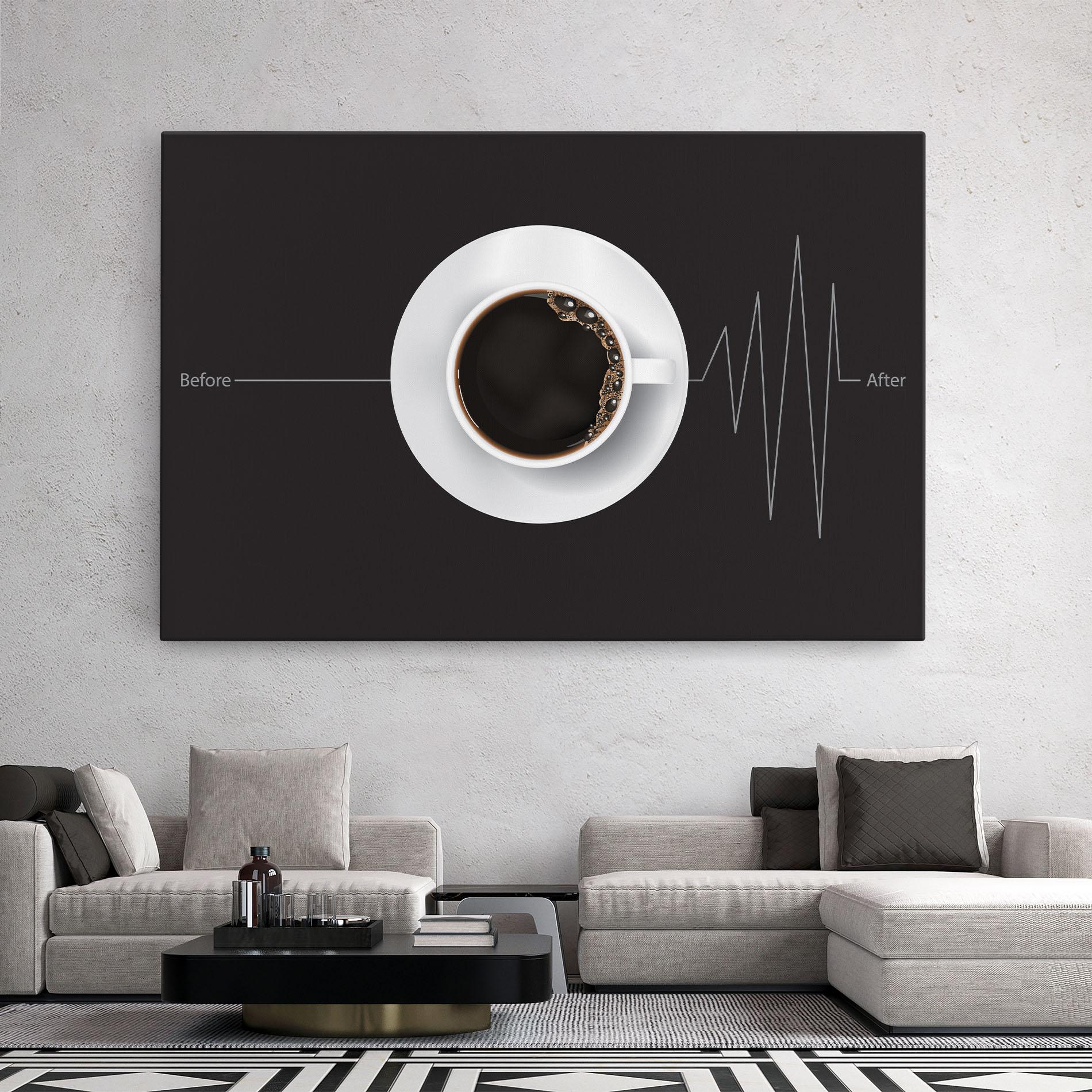 Obraz na Płótnie After Coffee mockup 2