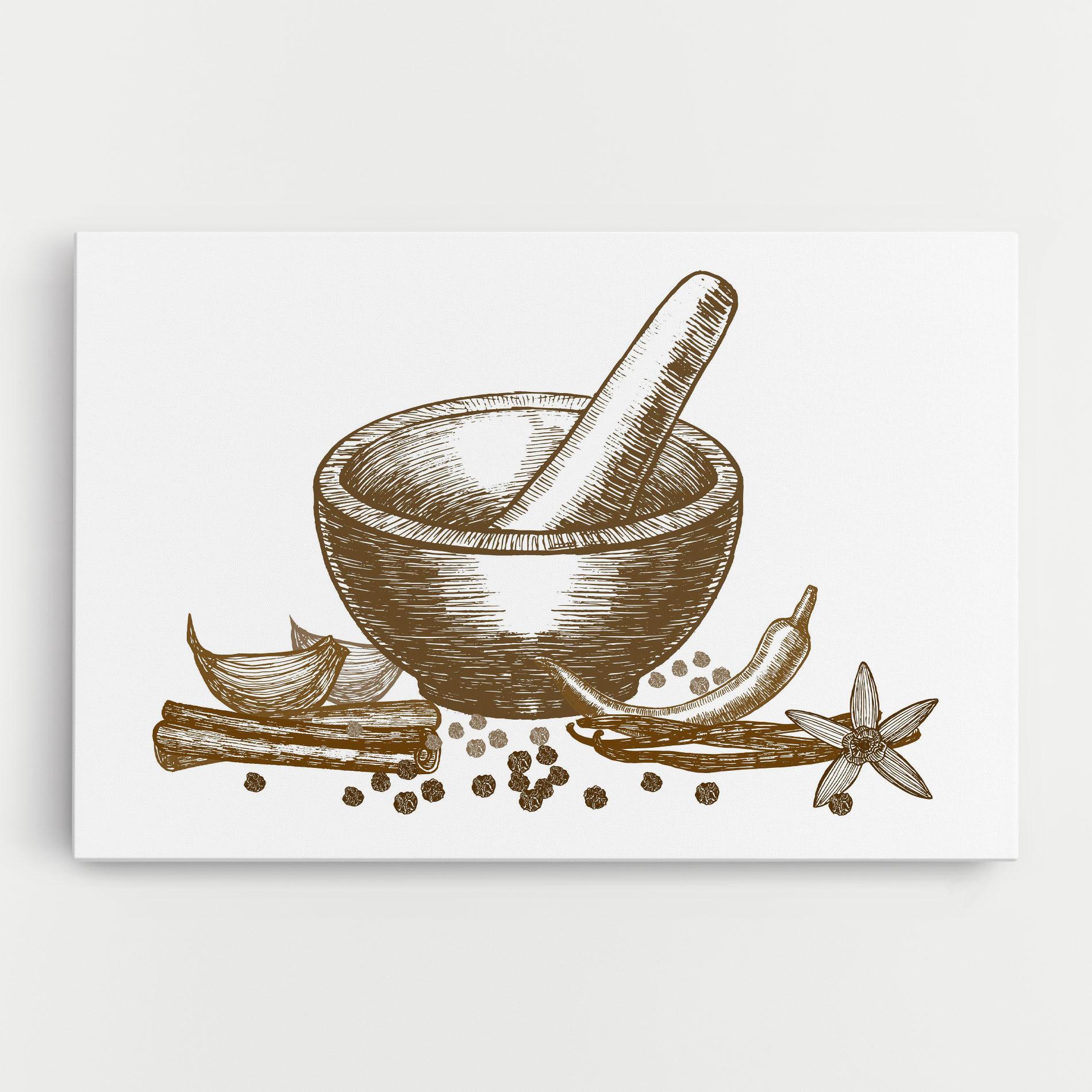 Obraz na Płótnie Spicies mockup 0