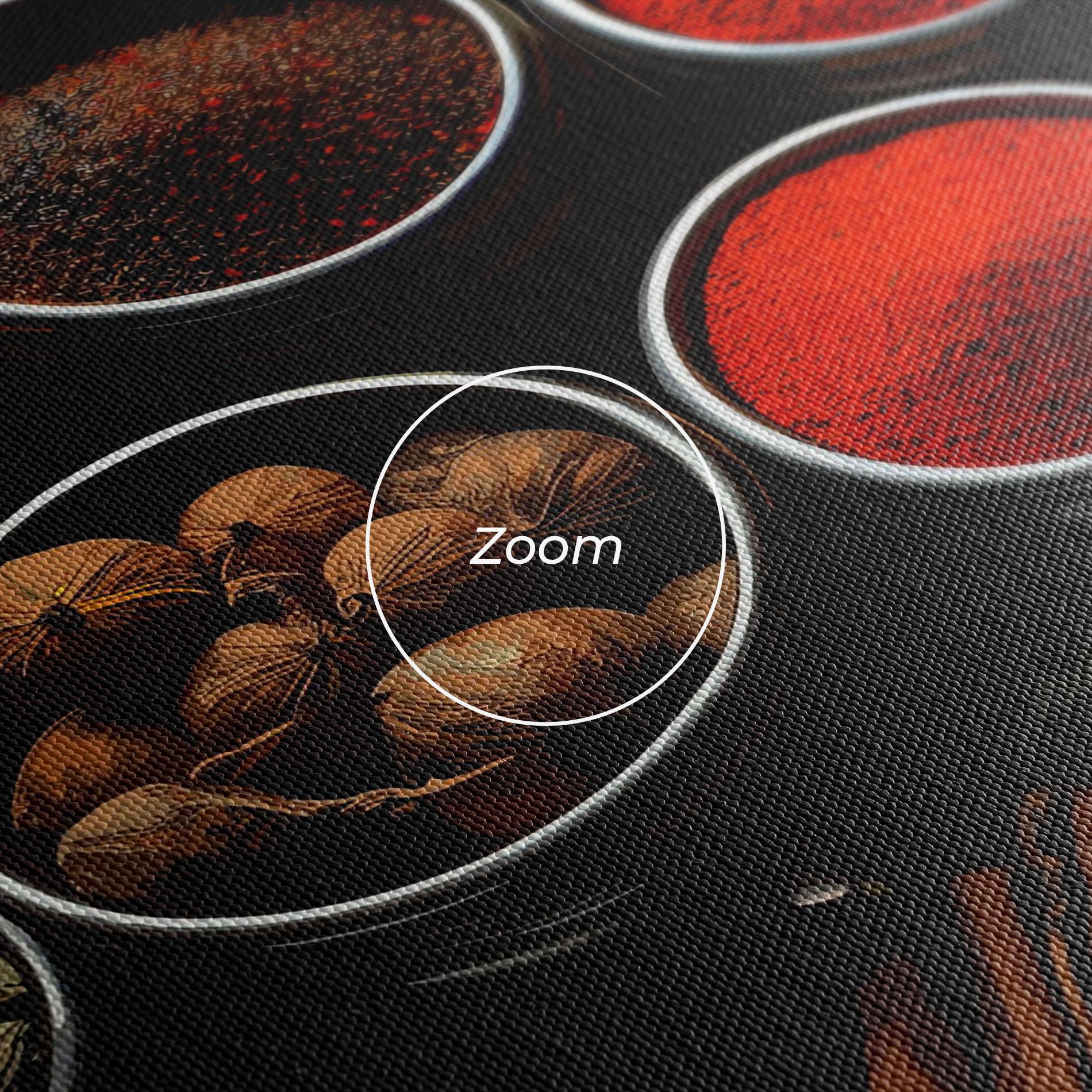 Obraz na Płótnie Colorful Herbs Art mockup 3