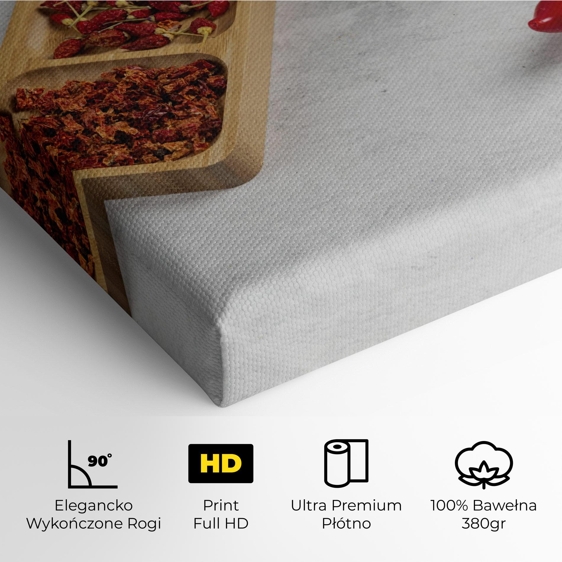 Obraz na Płótnie Hot Chili Spices mockup 4