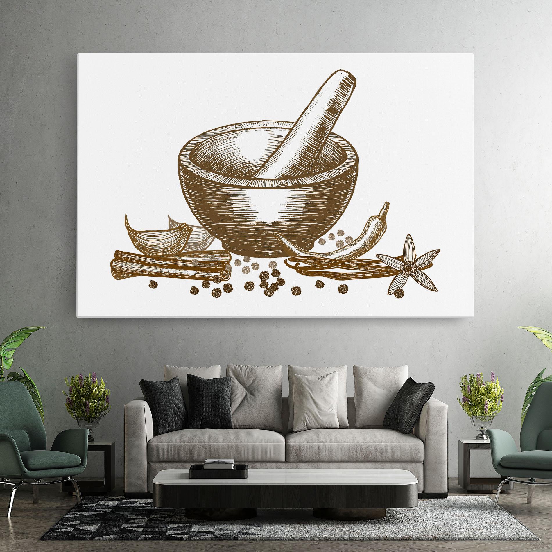 Obraz na Płótnie Spicies mockup 7