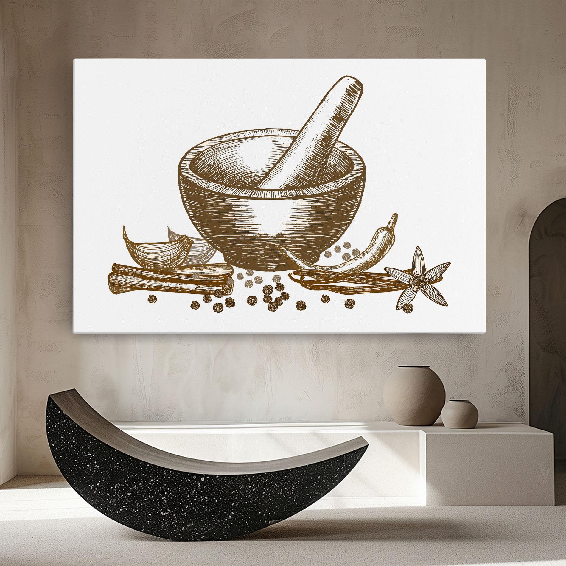 Obraz na Płótnie Spicies mockup 8