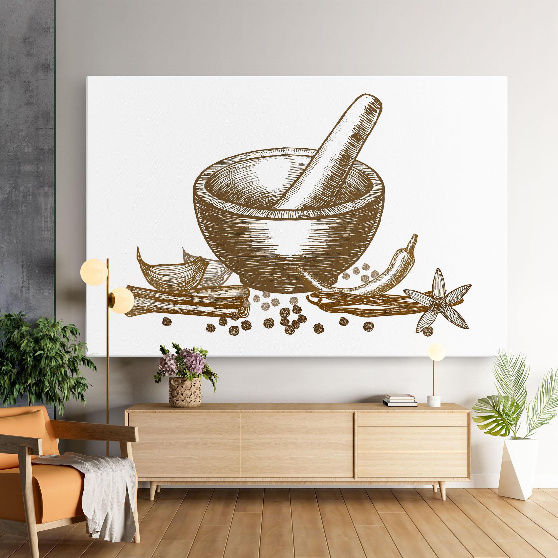 Obraz na Płótnie Spicies mockup 9