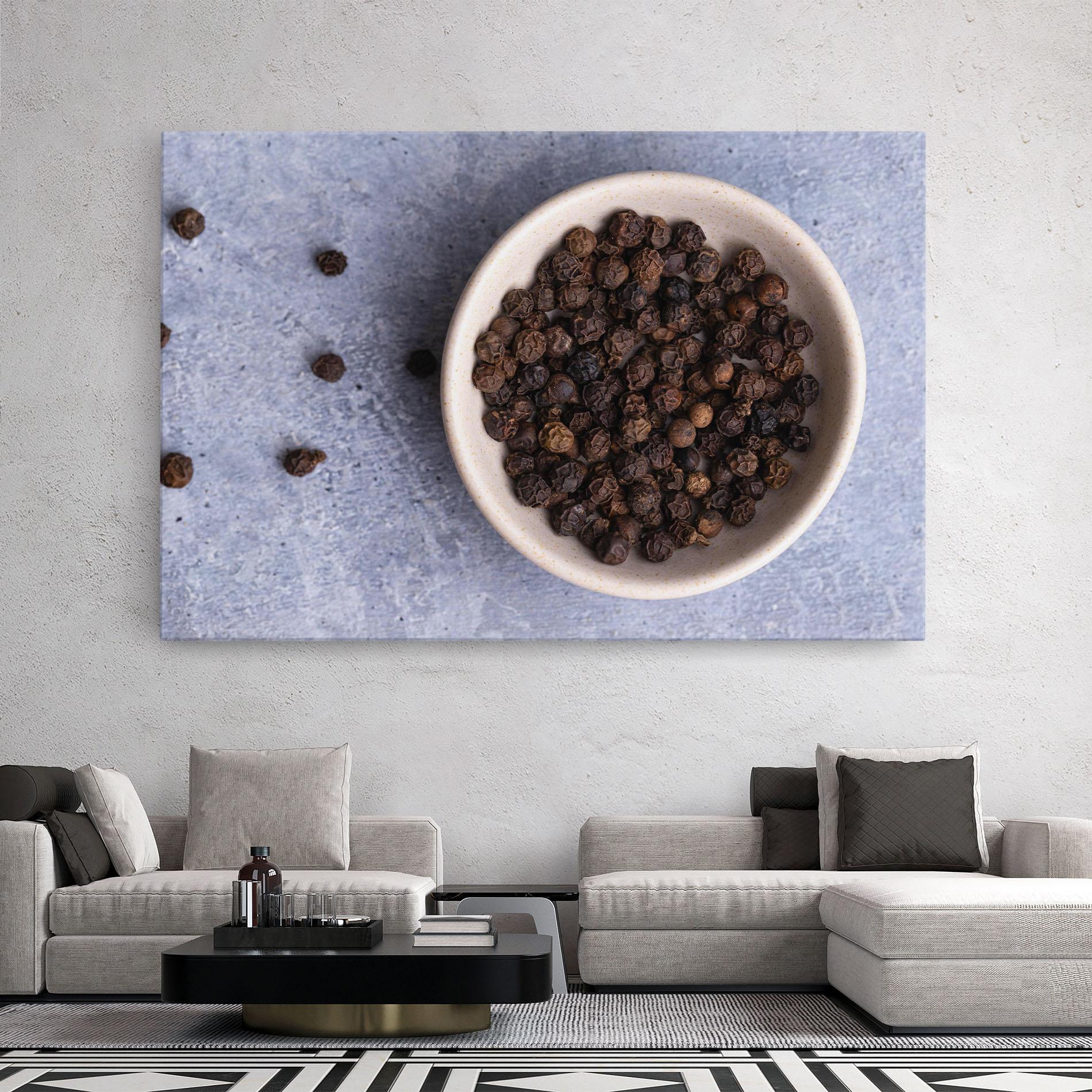 Obraz na Płótnie Black Pepper mockup 2
