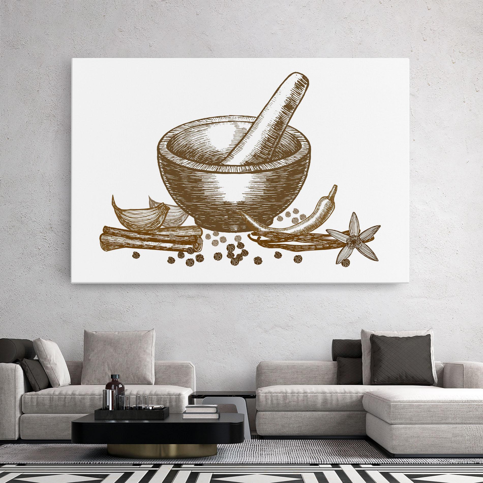 Obraz na Płótnie Spicies mockup 2