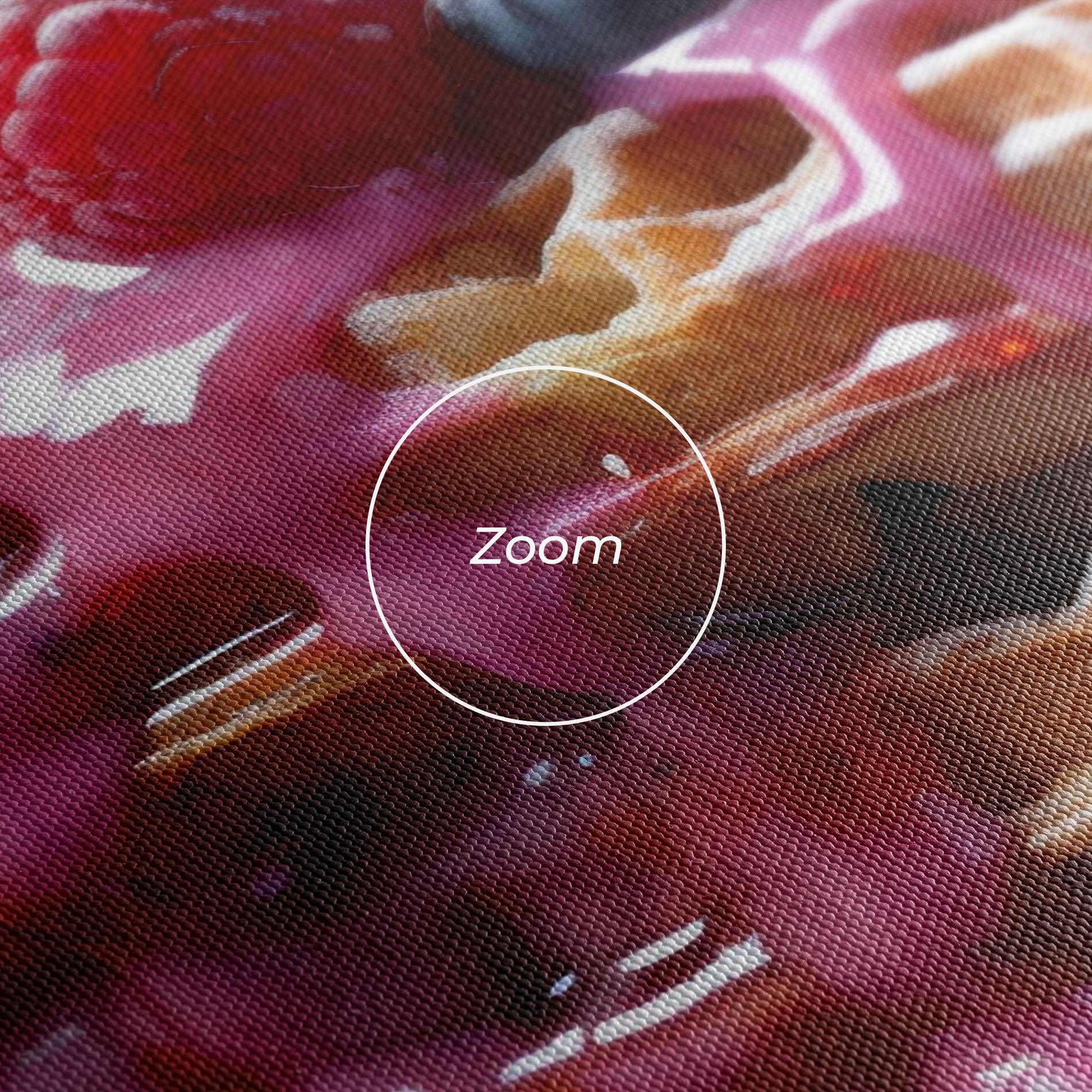 Obraz na Płótnie Berries Waffles mockup 3