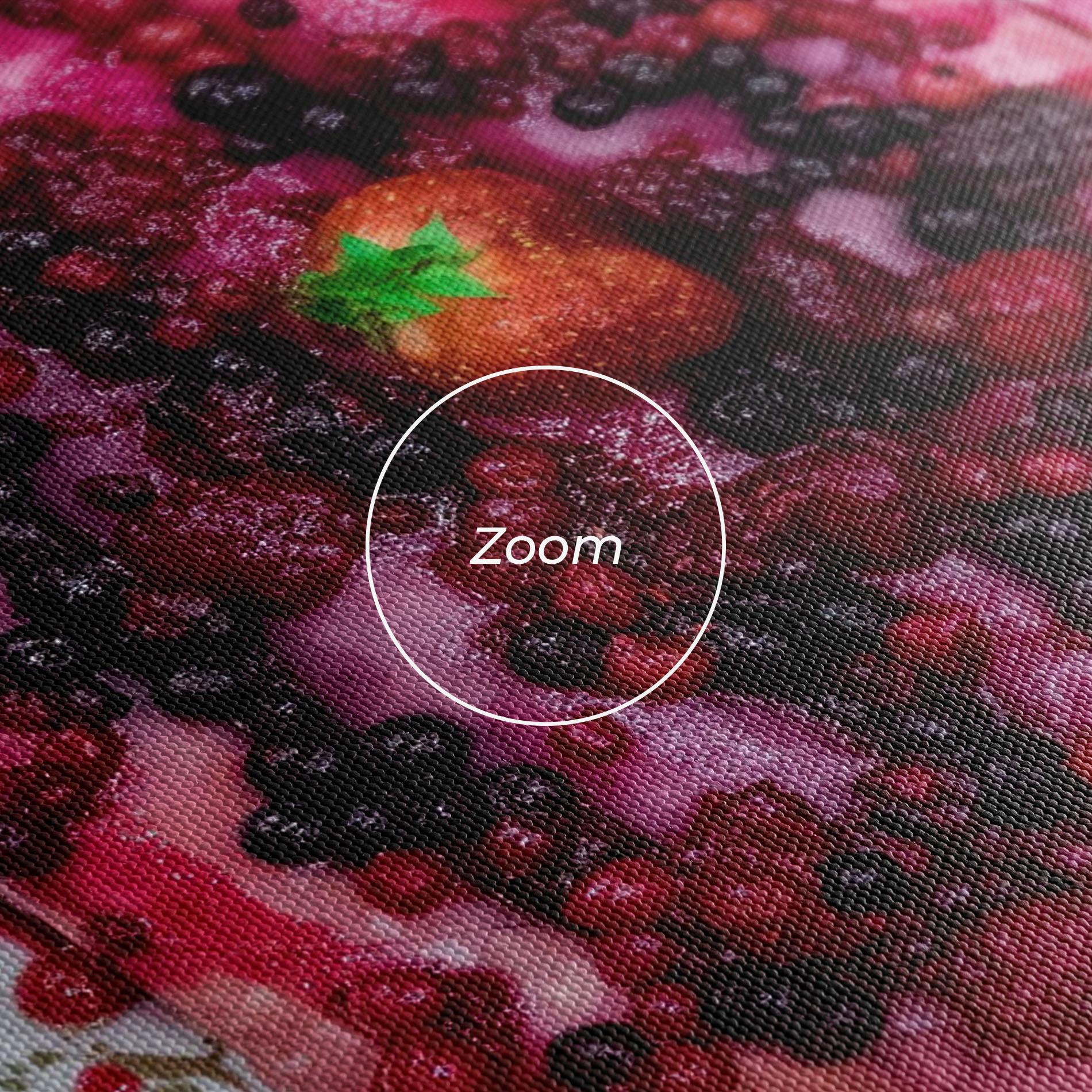 Obraz na Płótnie Strawberry Pancakes mockup 3