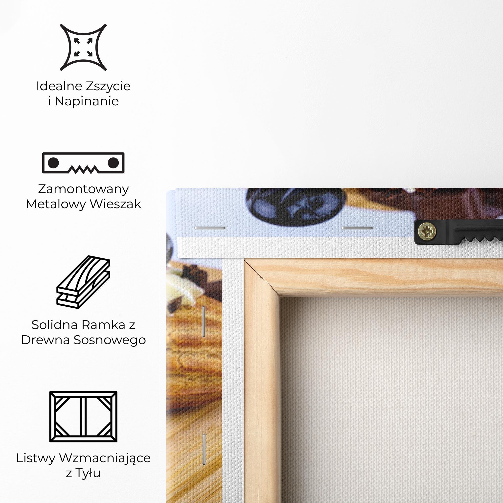 Obraz na Płótnie Blueberry Eclair mockup 5