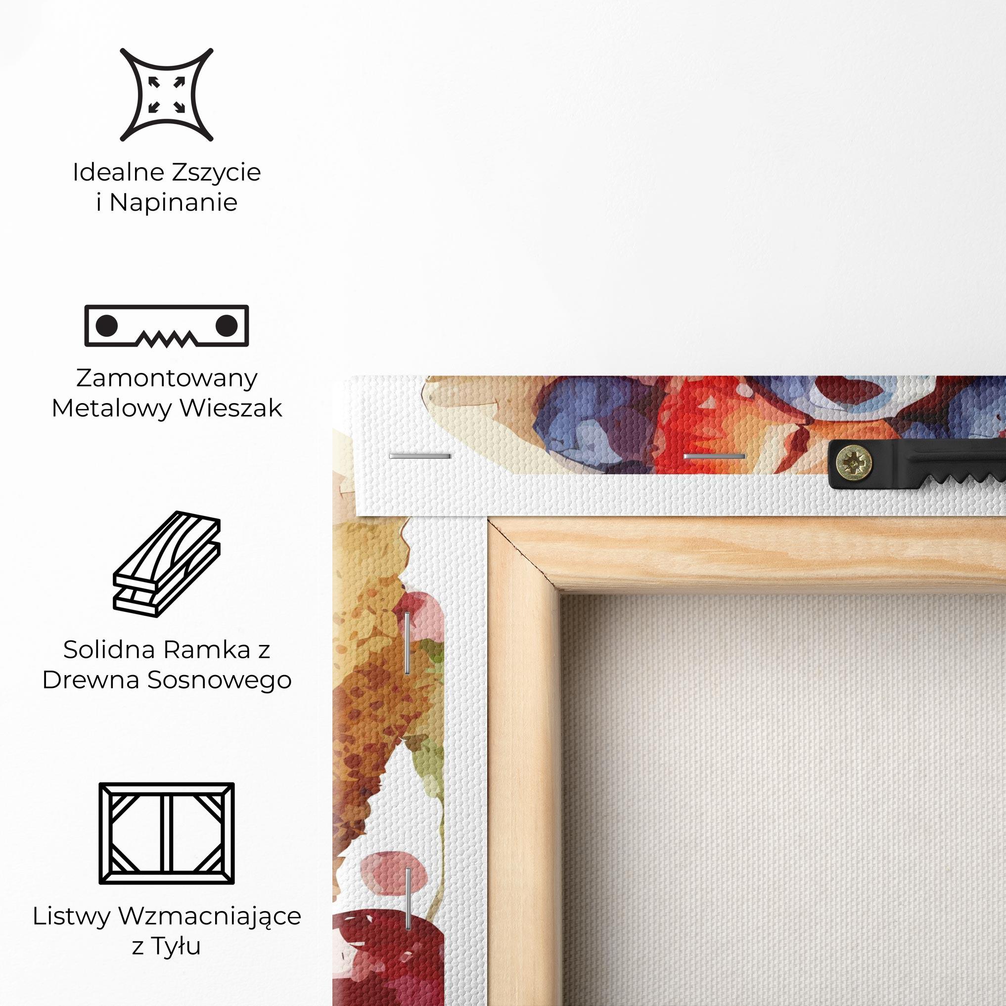 Obraz na Płótnie Cheesecake mockup 5