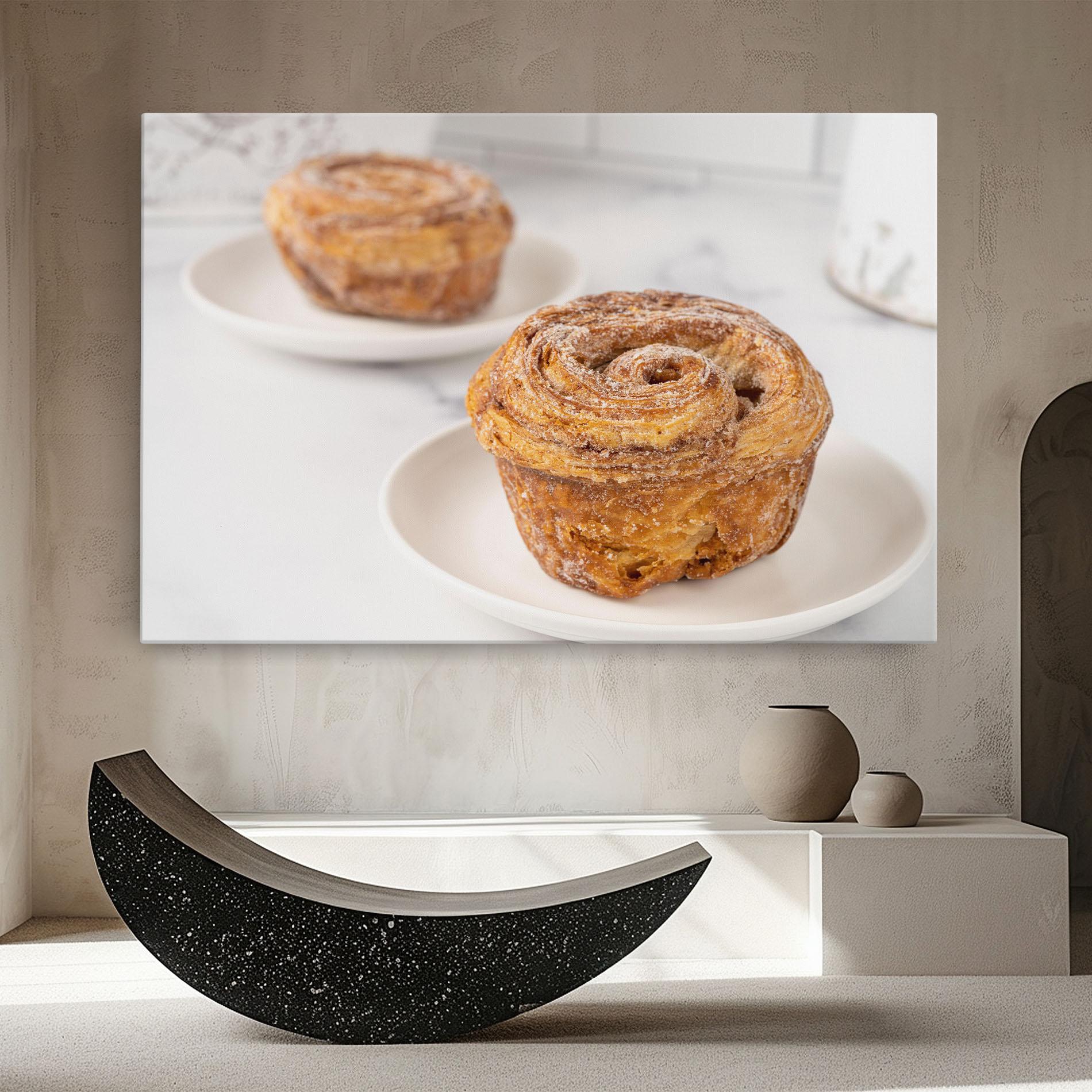 Obraz na Płótnie Cinnamon Roll mockup 8