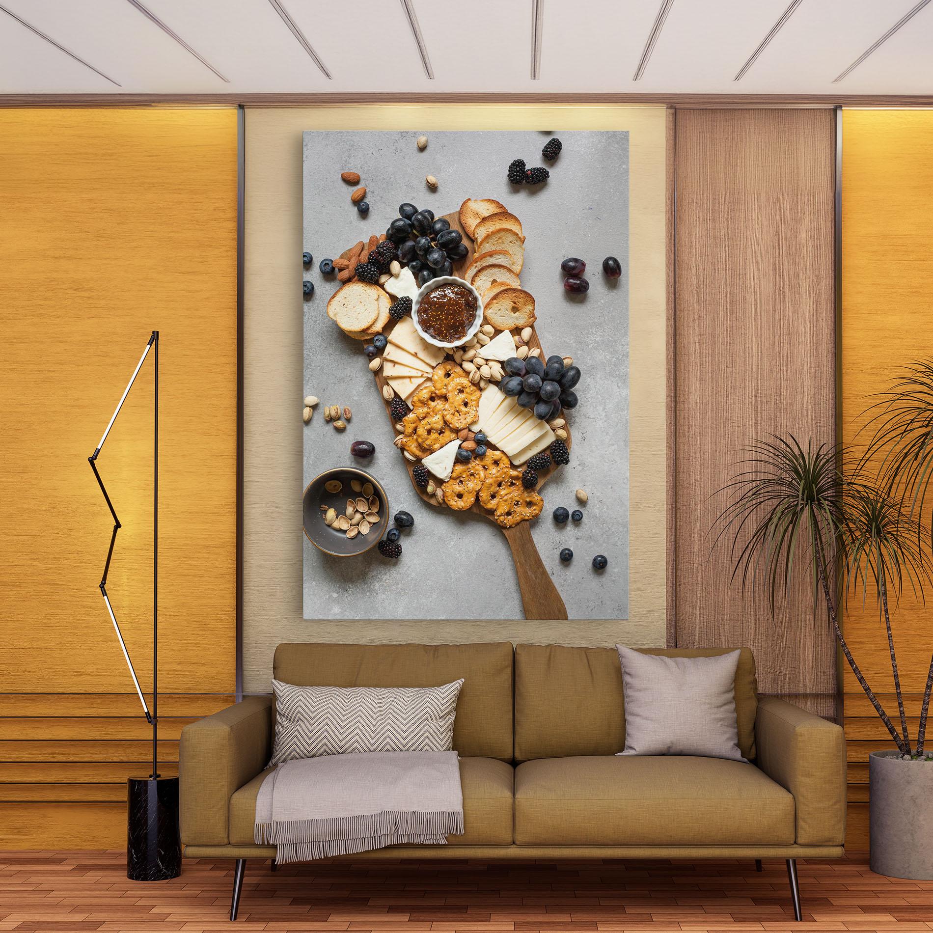 Obraz na Płótnie Appetizers mockup 9