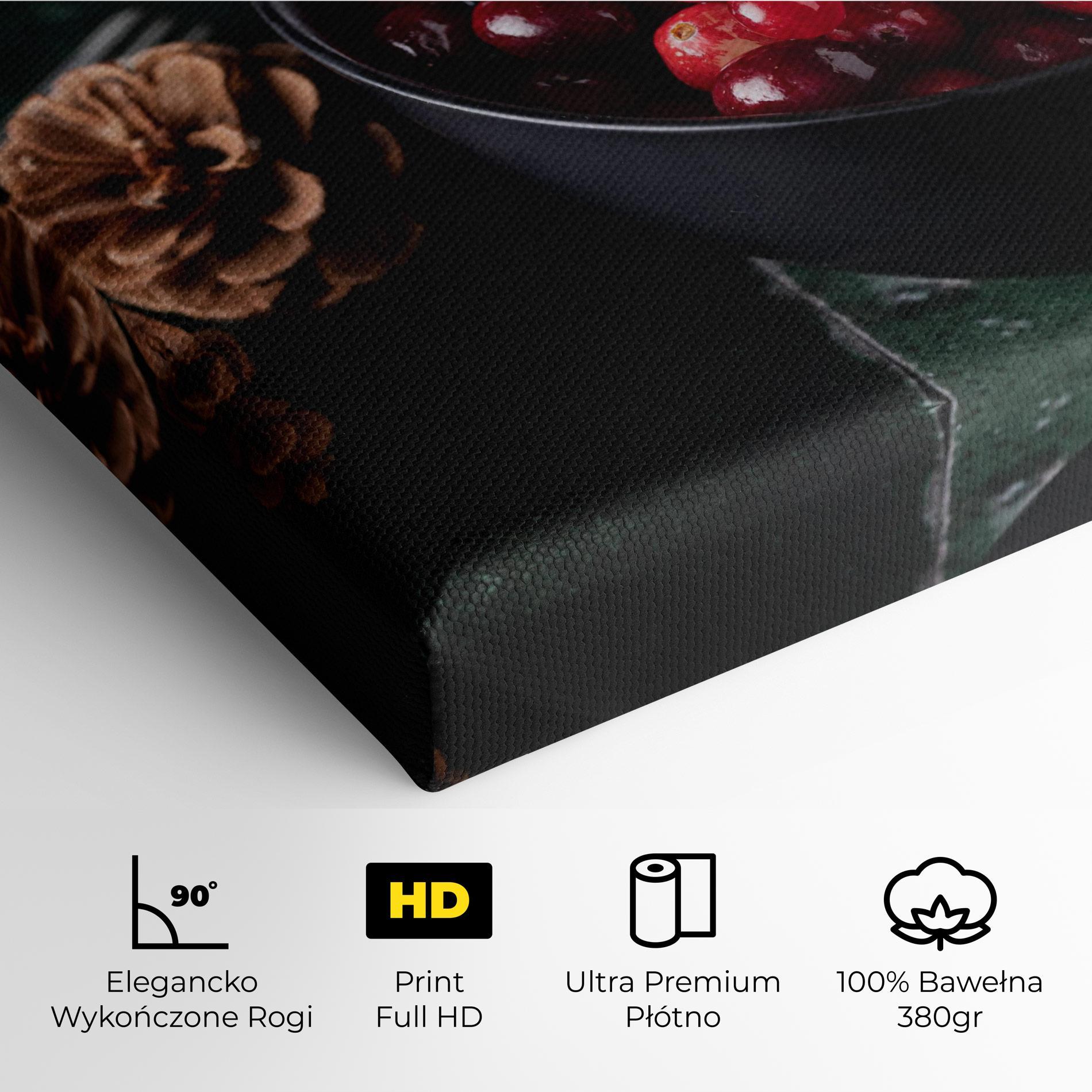 Obraz na Płótnie Red Berries mockup 4