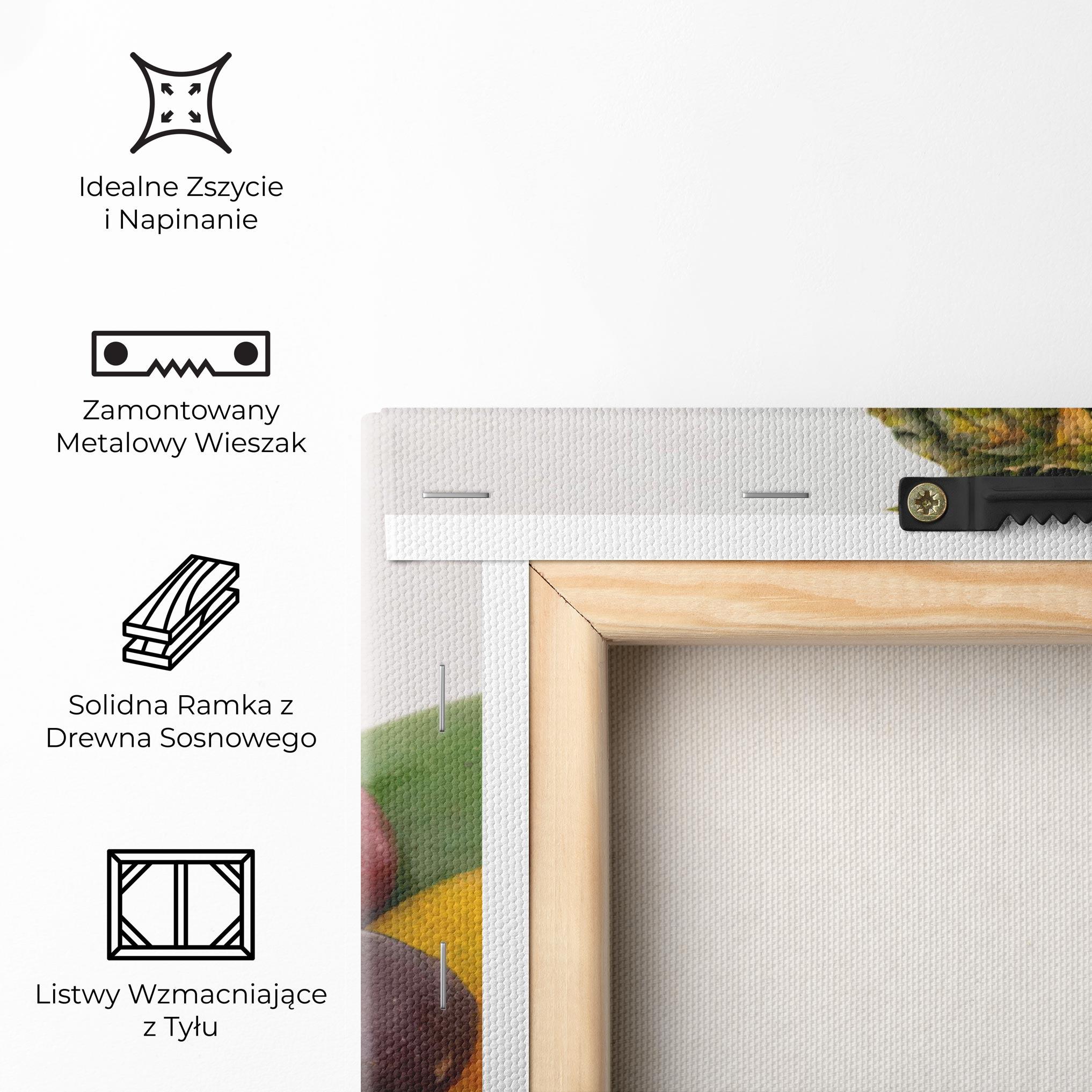 Obraz na Płótnie Fruit Basket mockup 5