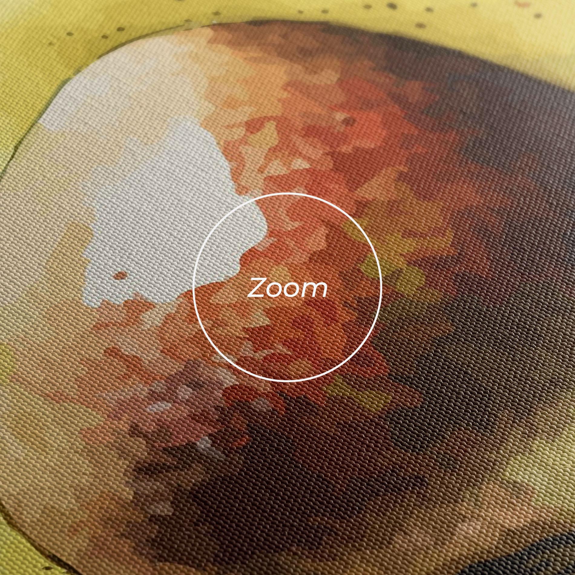 Obraz na Płótnie Green Avocado Art mockup 3