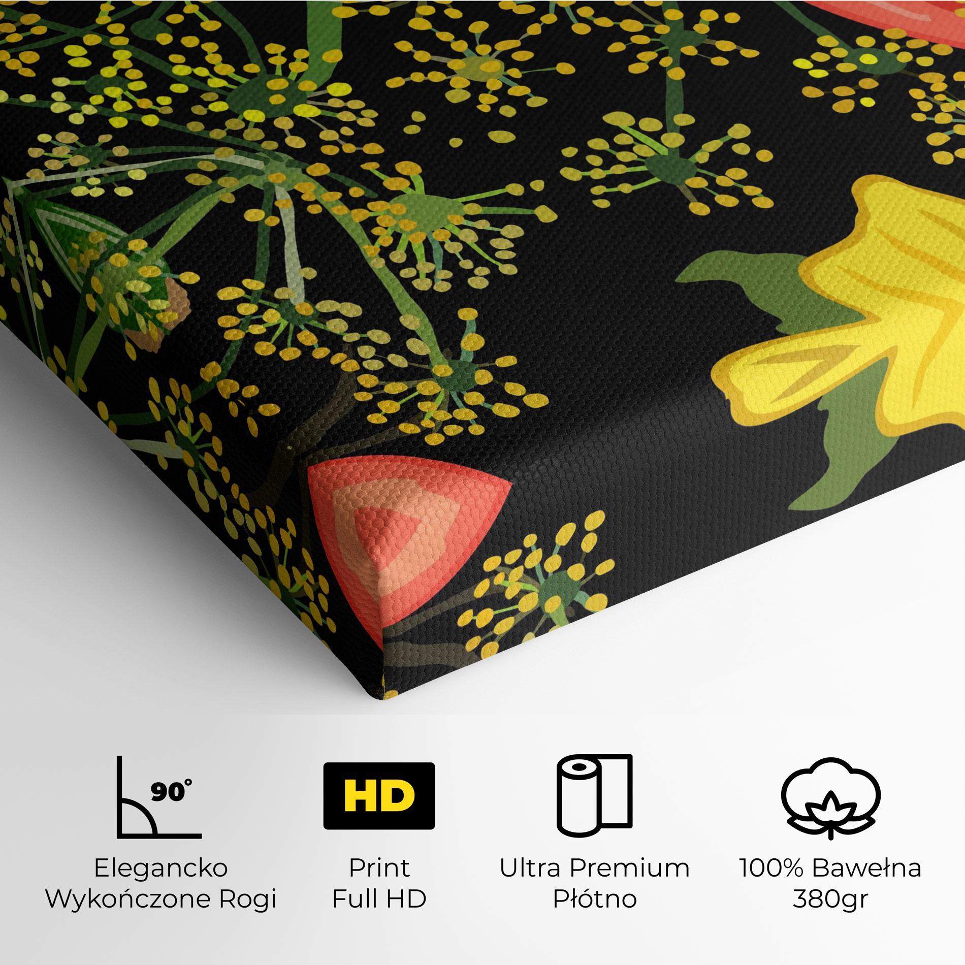 Obraz na Płótnie Heart Tomato mockup 4