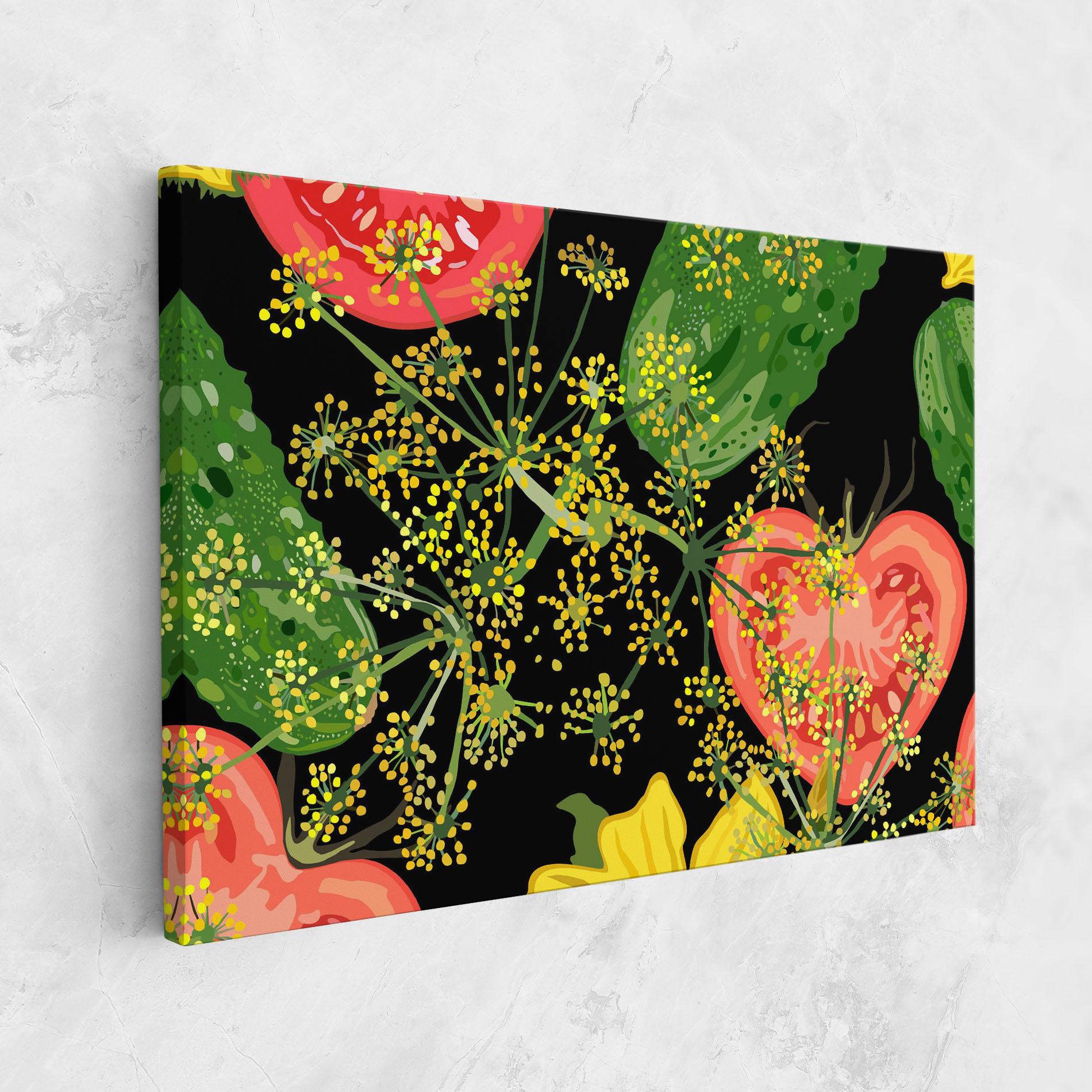 Obraz na Płótnie Heart Tomato mockup 1